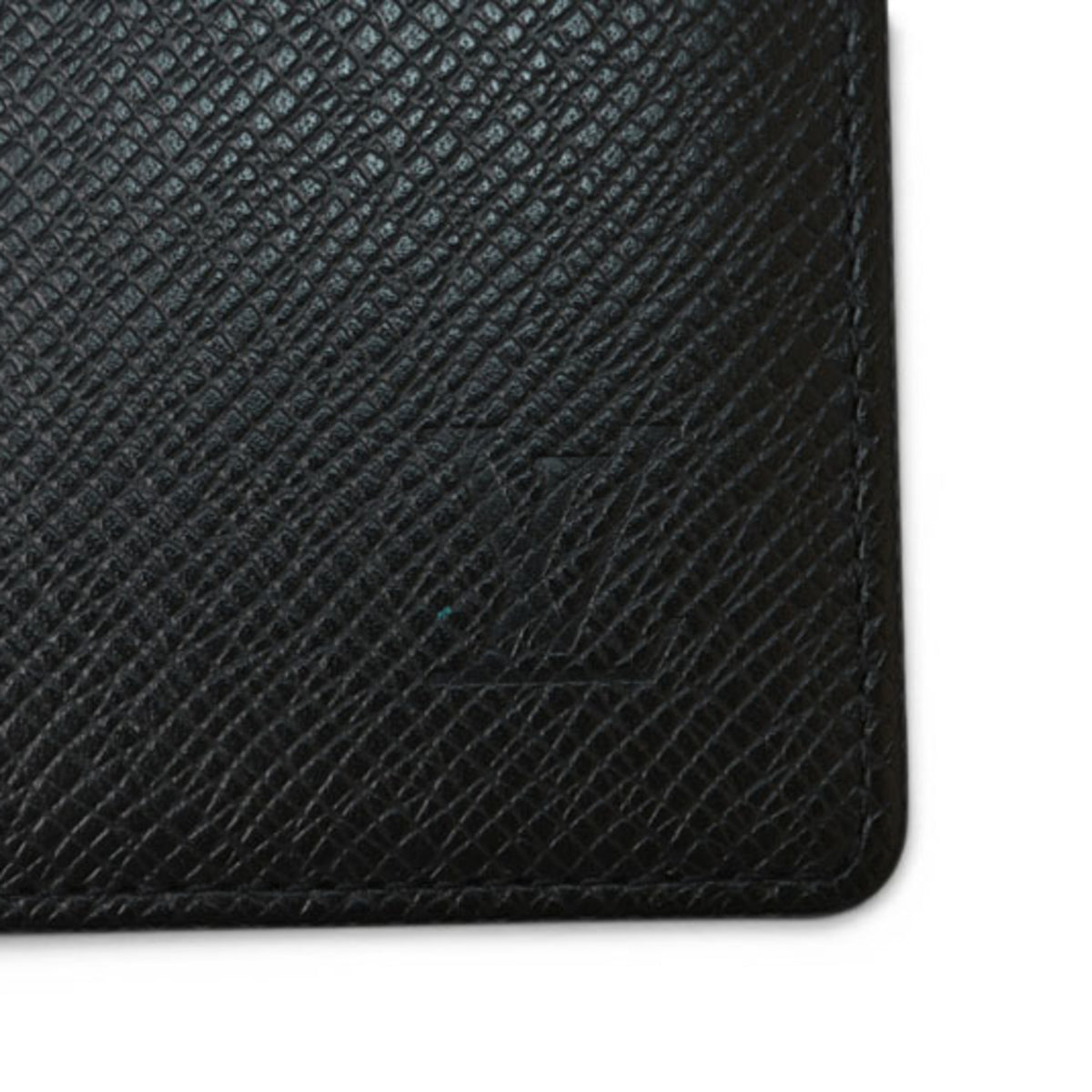 Louis Vuitton Ardoise Leather Long Wallet (Bi-Fold) (Pre-Owned)