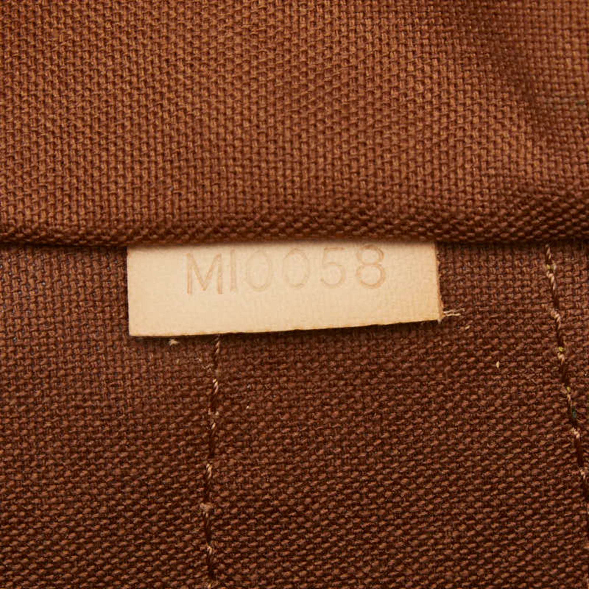 Louis Vuitton Brown Pvc Leather Handbag Shoulder Bag (Pre-Owned)