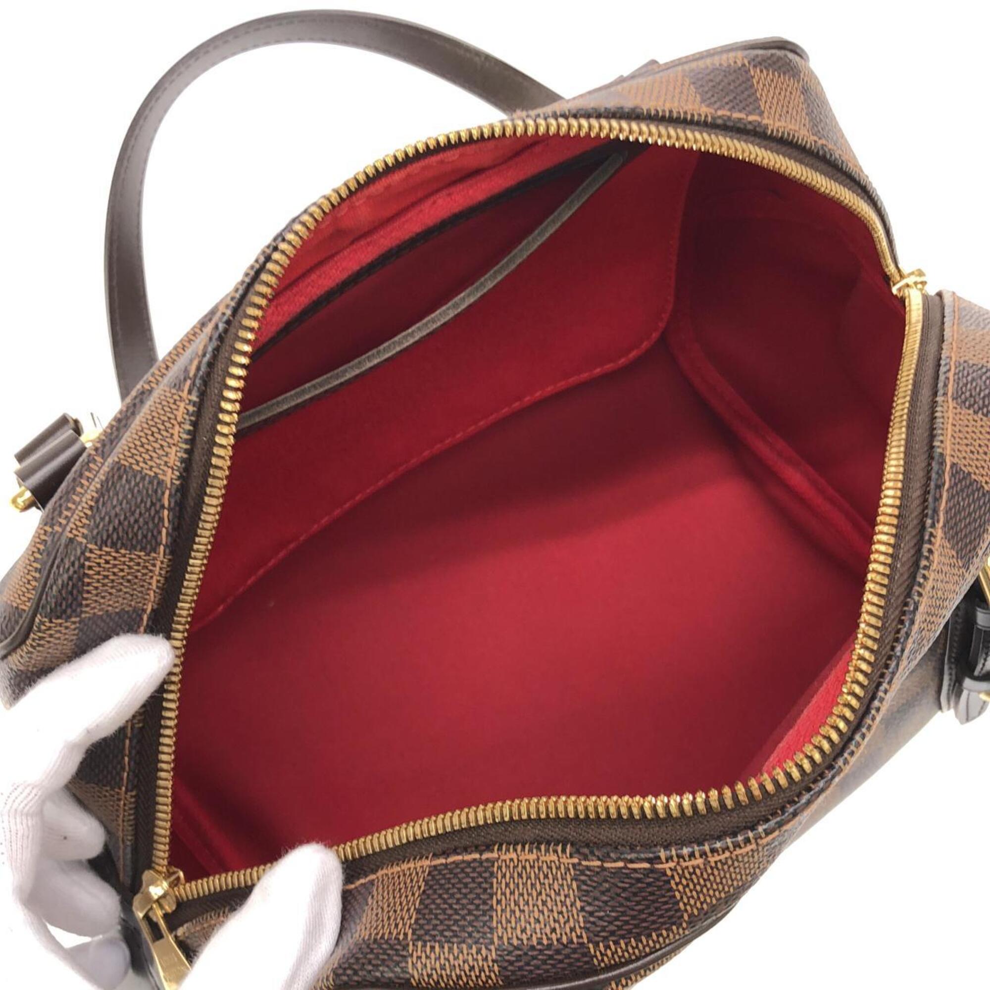 Louis Vuitton Ebene Coated Canvas Shoulder Bag (Pre-Owned)