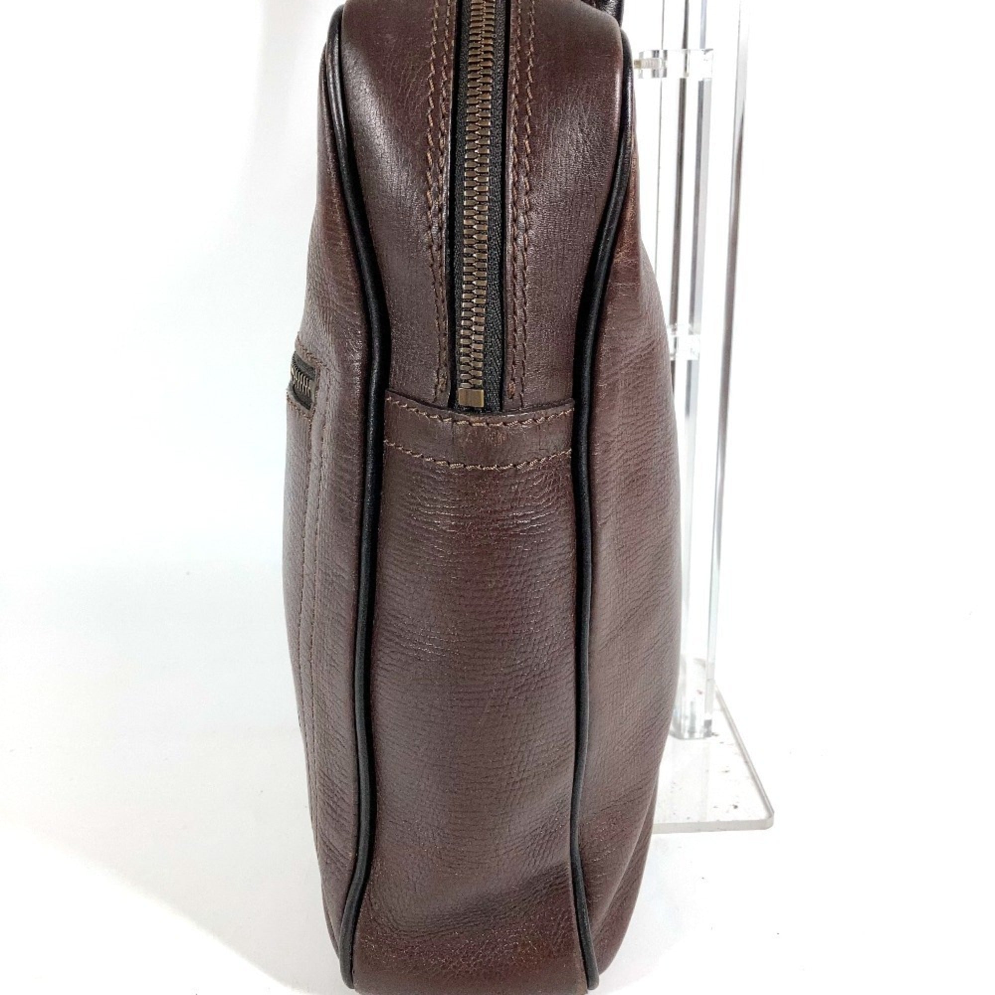 Louis Vuitton Brown Galle Utah Leather Leather Briefcase Handbag Tote Bag (Pre-Owned)