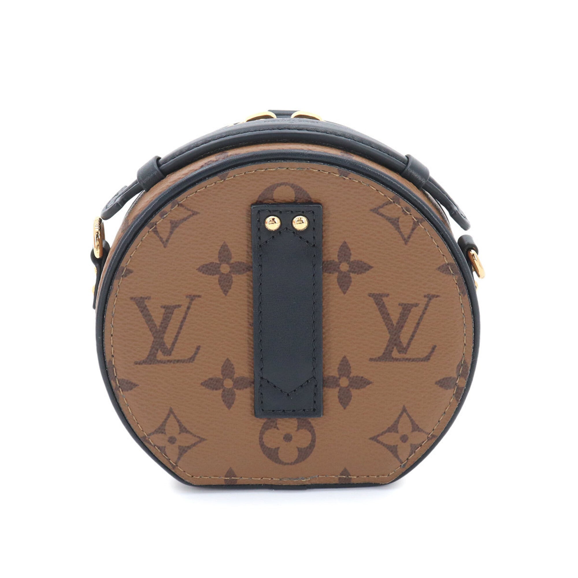 Louis Vuitton Monogram Reverse Monogram Reverse Handbag Pouch Shoulder Bag (Pre-Owned)