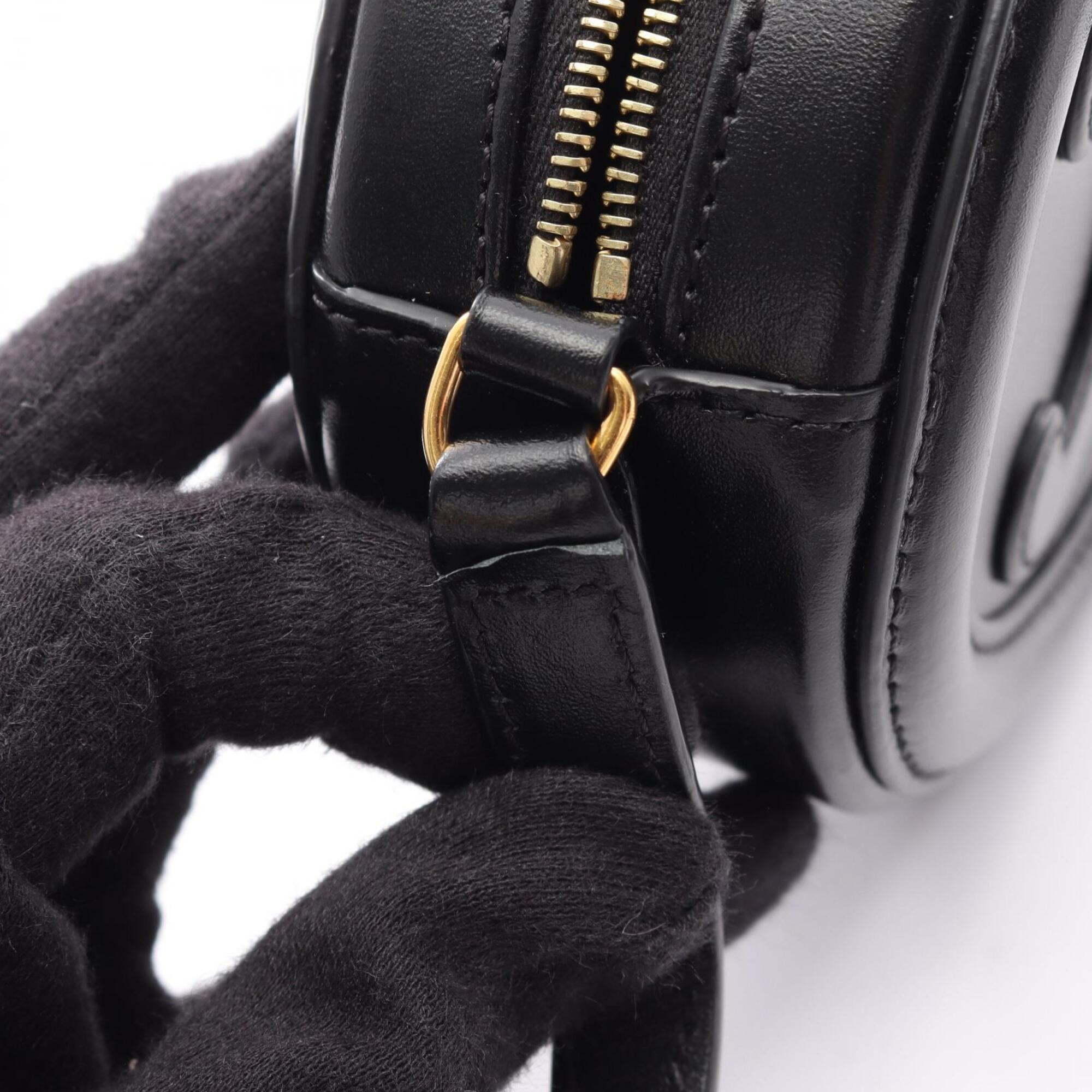 Celine Black Leather Handbag Shoulder Bag (Pre-Owned)