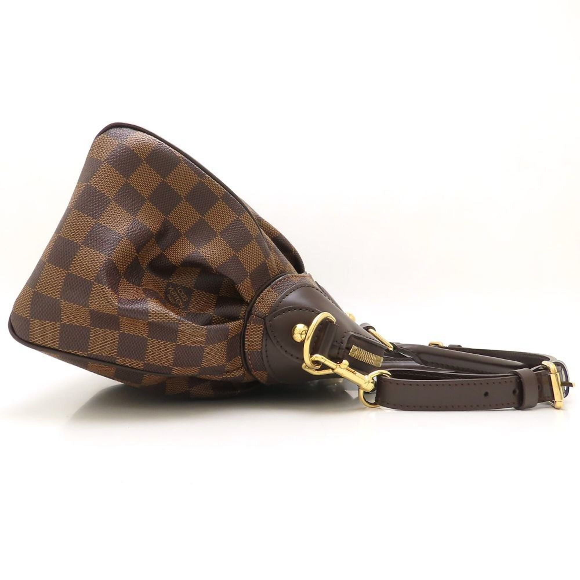 Louis Vuitton Ebene Damier Canvas Handbag Shoulder Bag (Pre-Owned)
