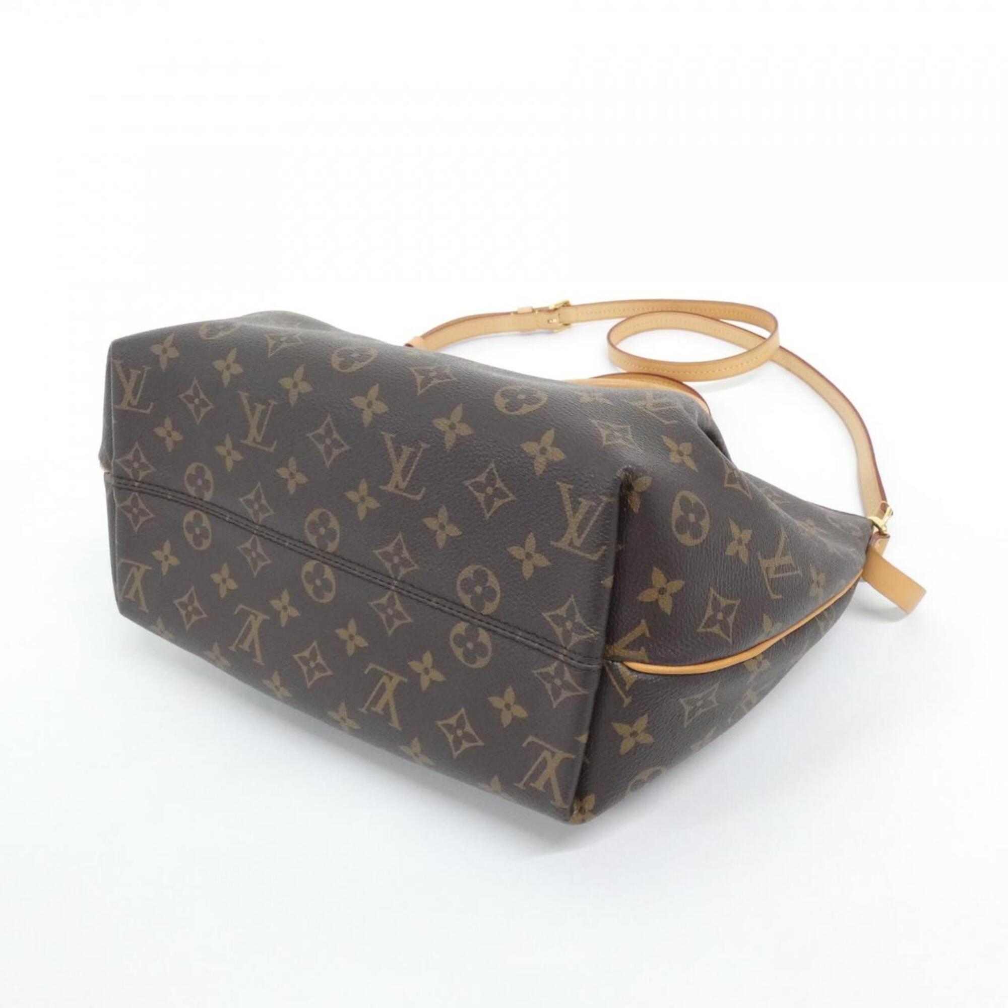 Louis Vuitton Marron Coated Canvas Handbag (Pre-Owned)