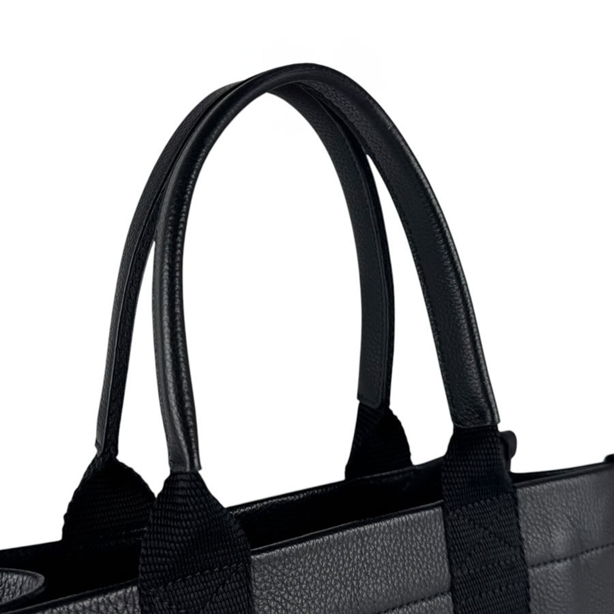 Balenciaga Black Leather Handbag Shoulder Bag (Pre-Owned)