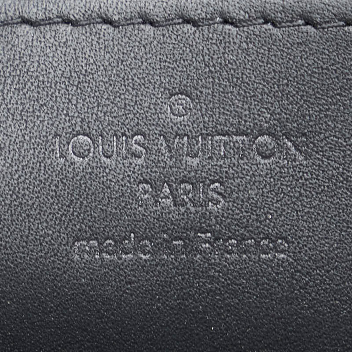 Louis Vuitton Damier Infini Black Onyx Pvc Leather Long Wallet (Bi-Fold) (Pre-Owned)