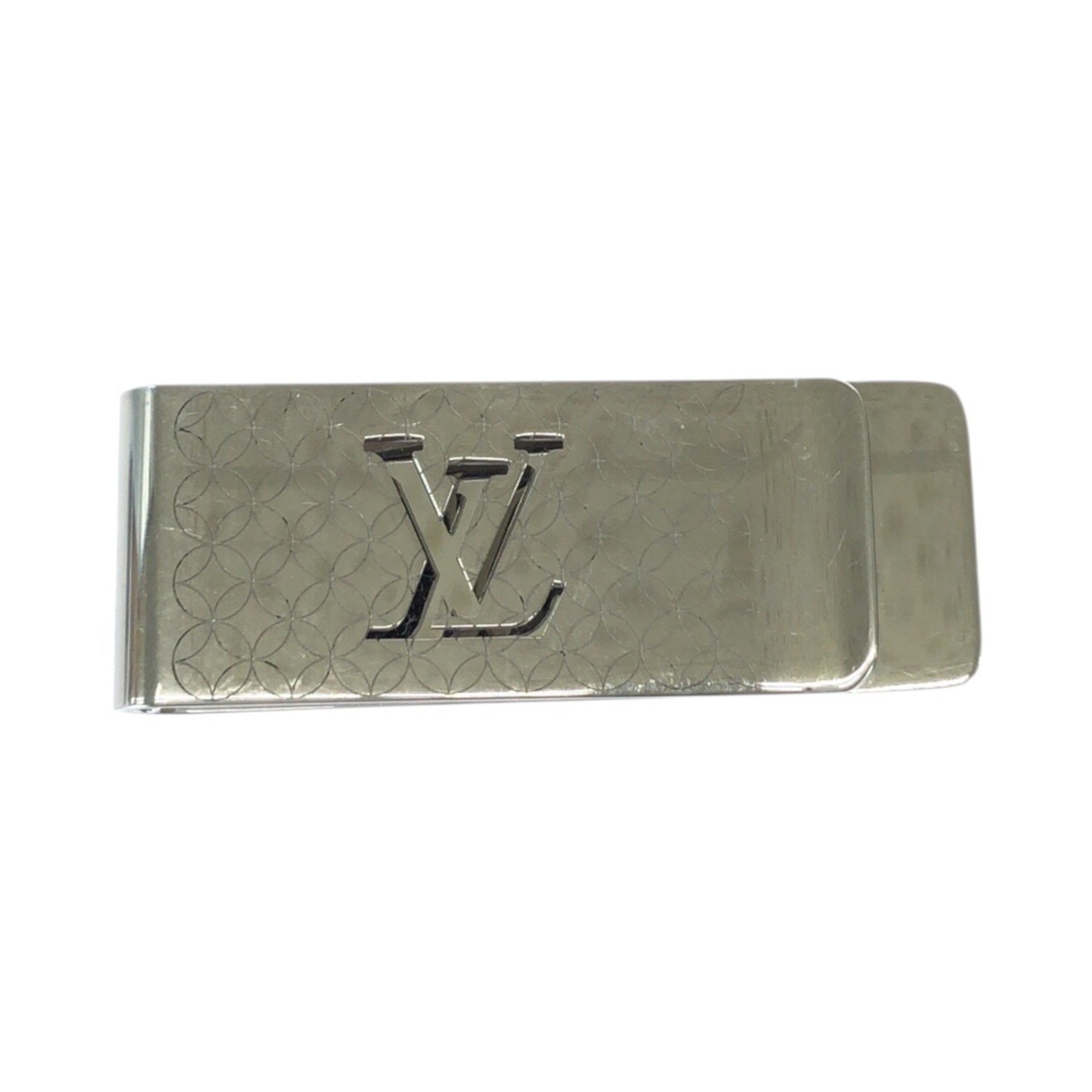 Louis Vuitton Silver Stainless Steel Money Clip (Pre-Owned)