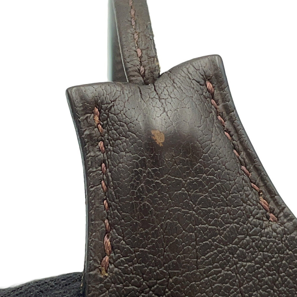 Hermes Cacao Taurillon Clemence Leather Handbag Shoulder Bag (Pre-Owned)