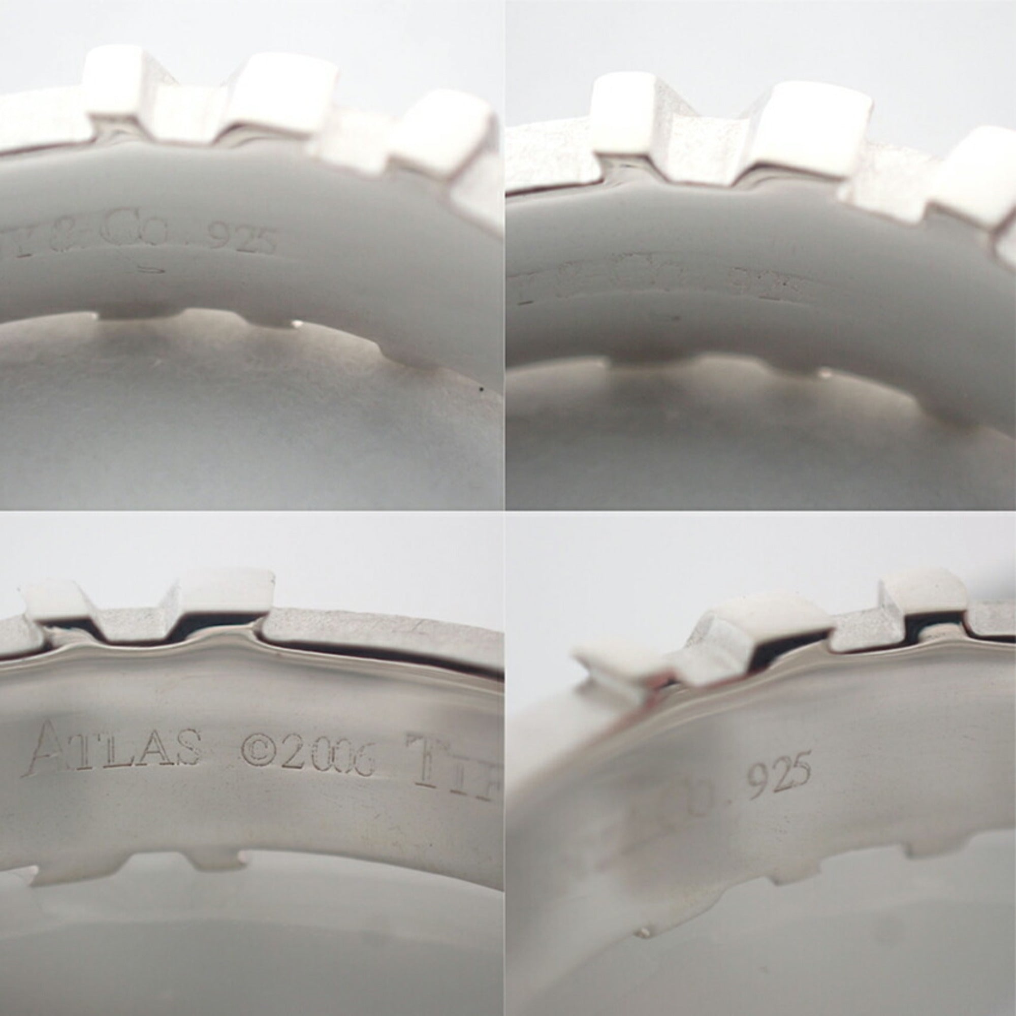 Tiffany Sterling Silver 925 Band Ring (Pre-Owned)