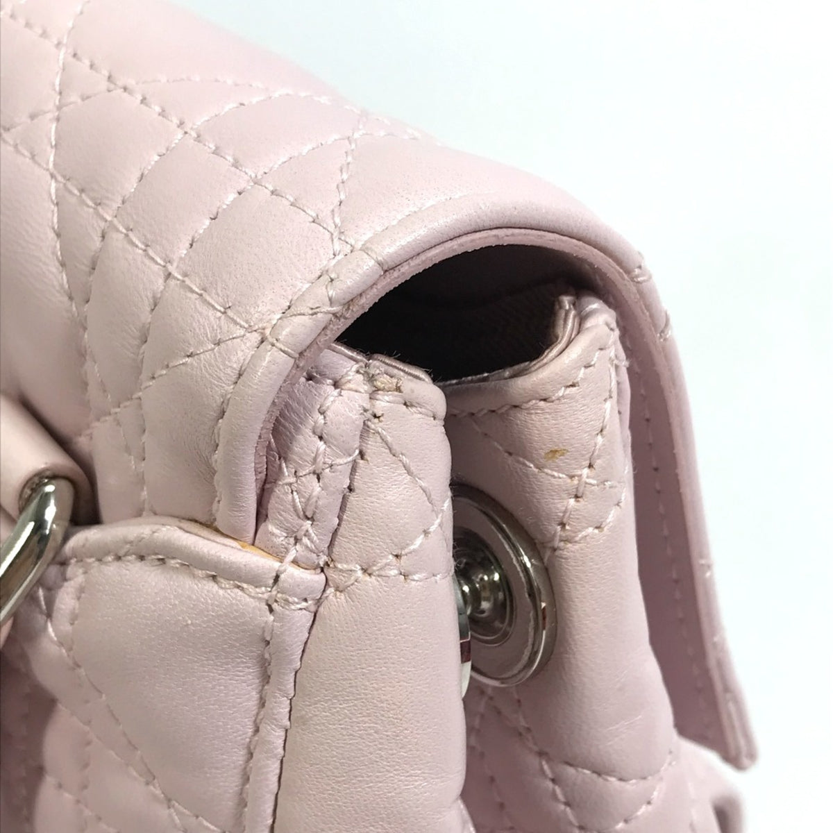 Christian Dior Pink Leather Backpack (Pre-Owned)