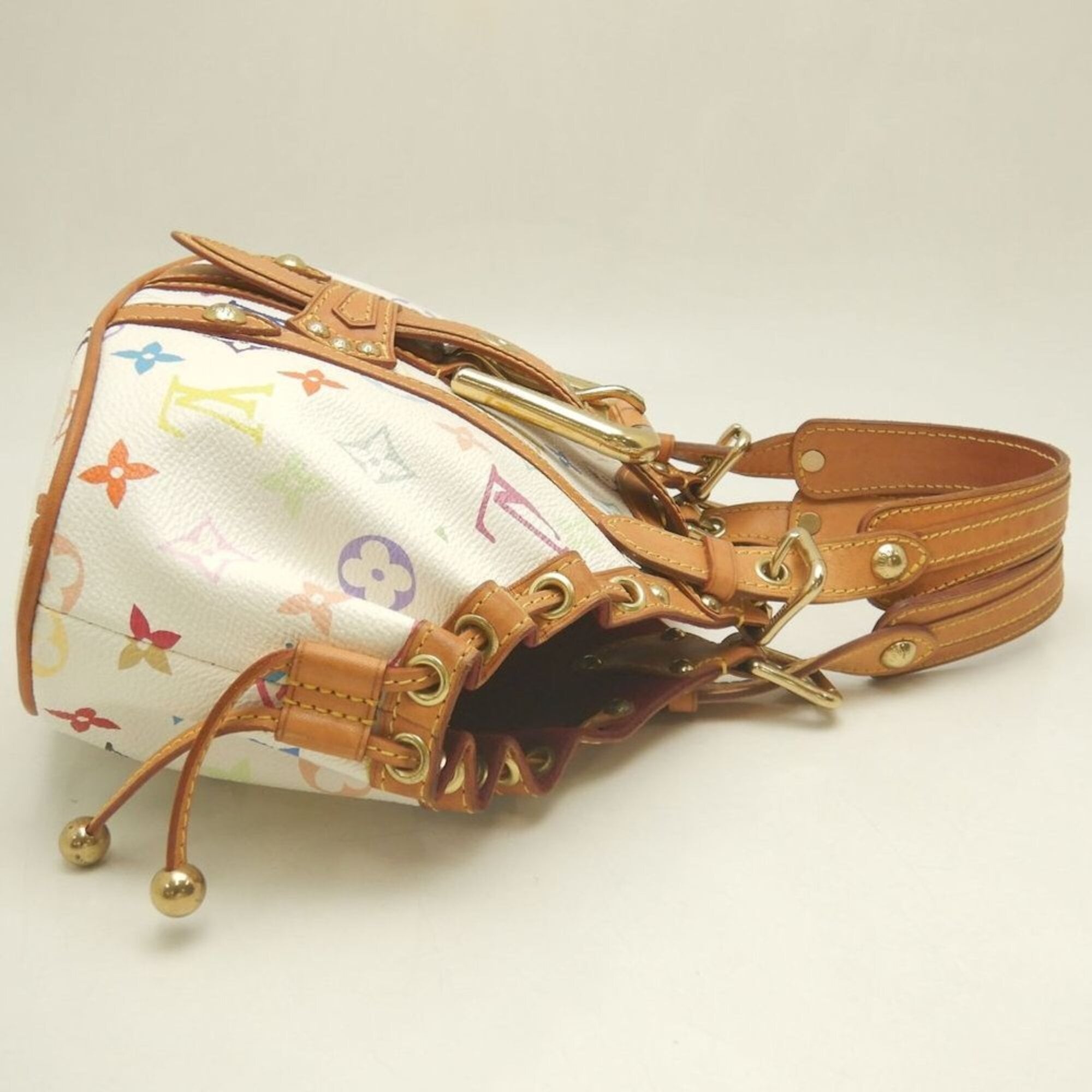 Louis Vuitton Blanc Monogram Multi-Color Monogram Handbag (Pre-Owned)