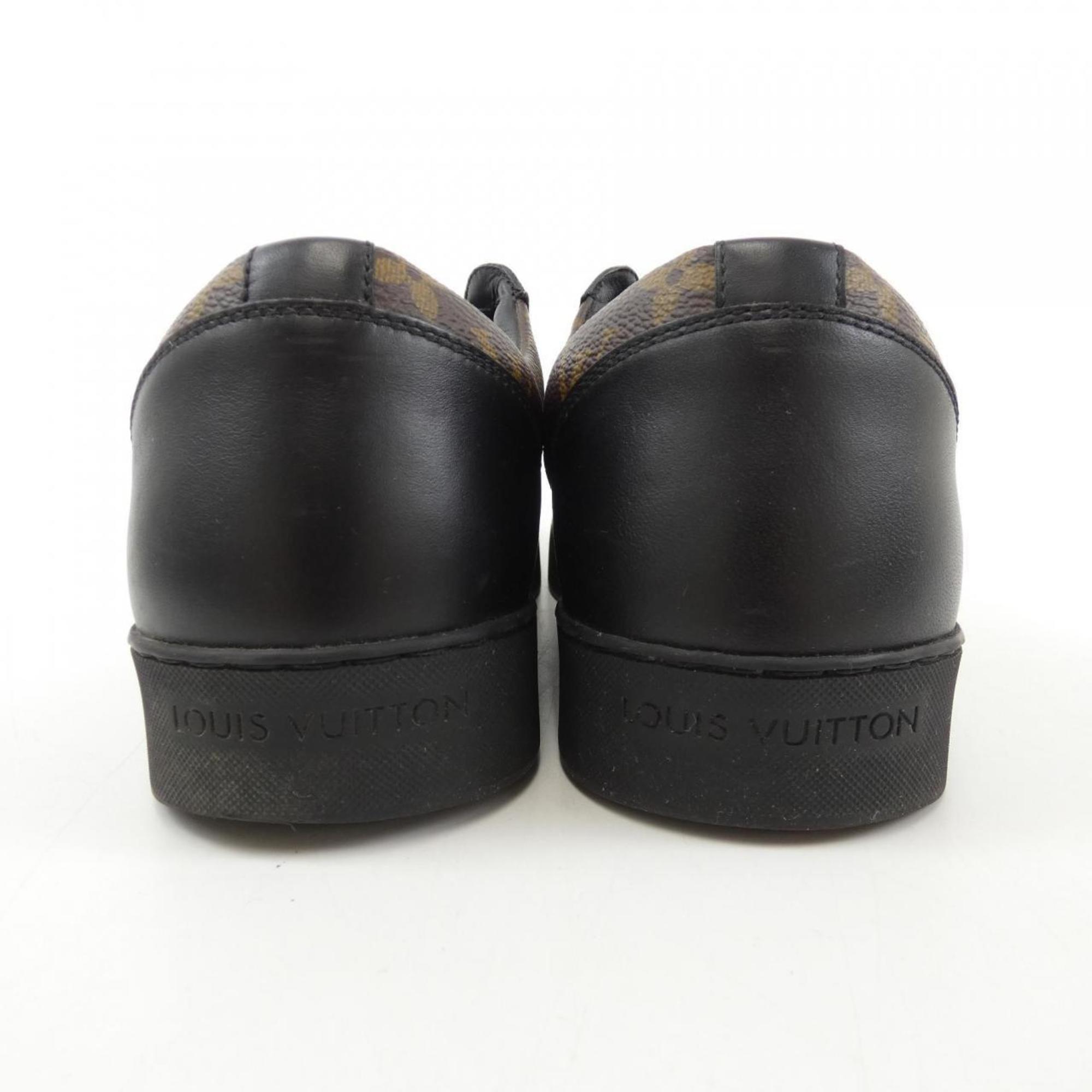 Louis Vuitton Black Brown Sneakers (Pre-Owned)