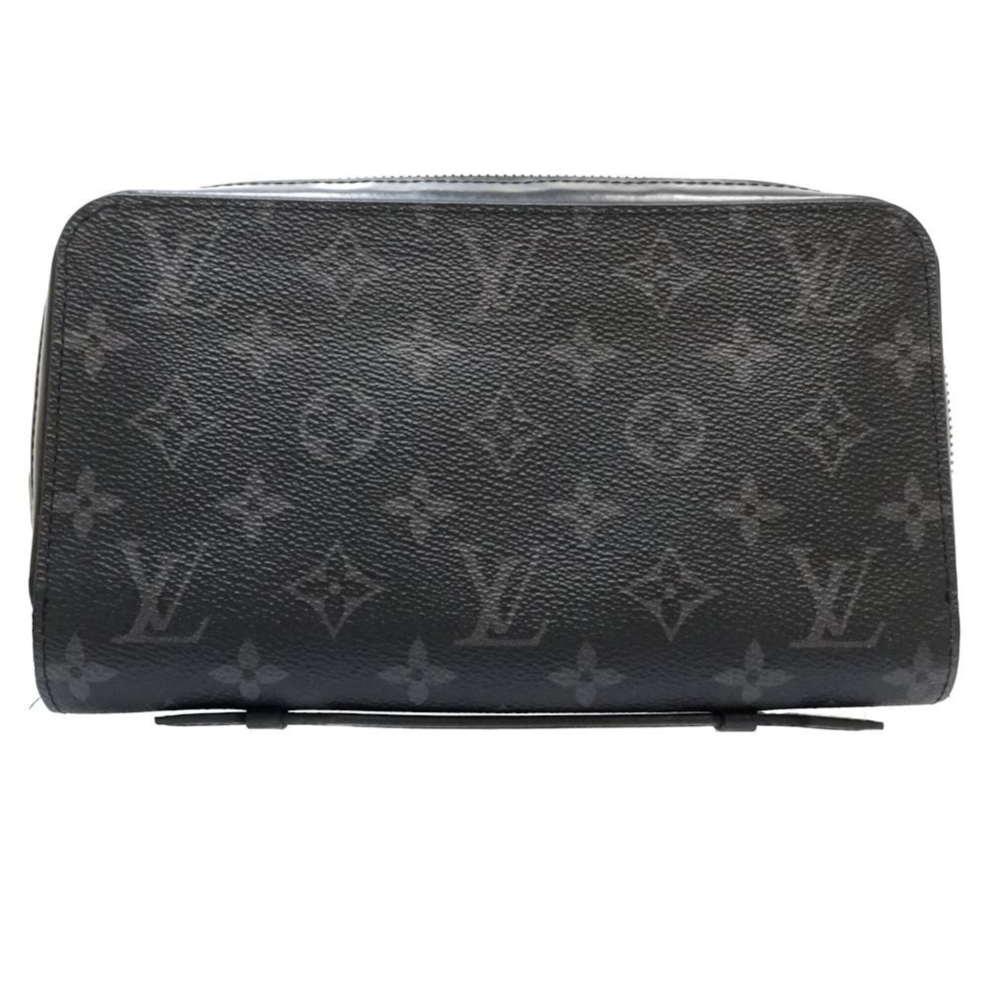 Louis Vuitton Black Monogram Eclipse Long Wallet (Bi-Fold) (Pre-Owned)