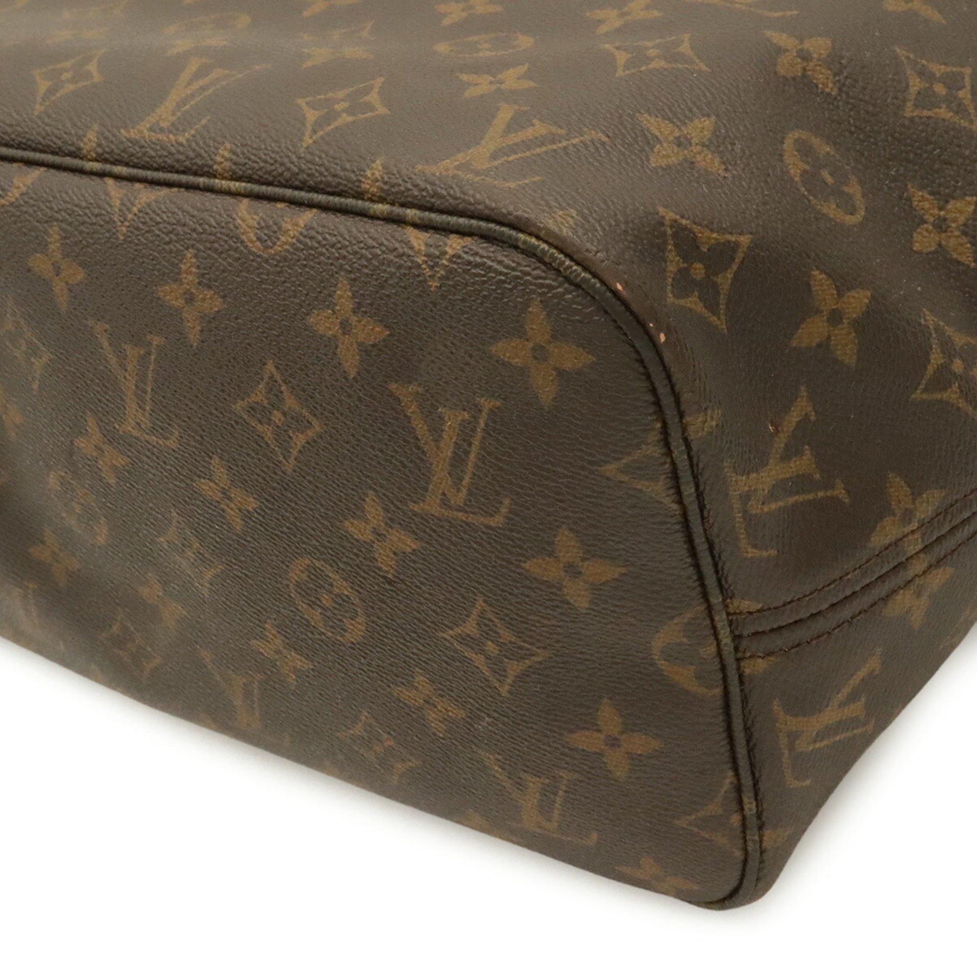 Louis Vuitton Brown Monogram Canvas Pvc Coated Canvas Shoulder Bag Tote Bag (Pre-Owned)