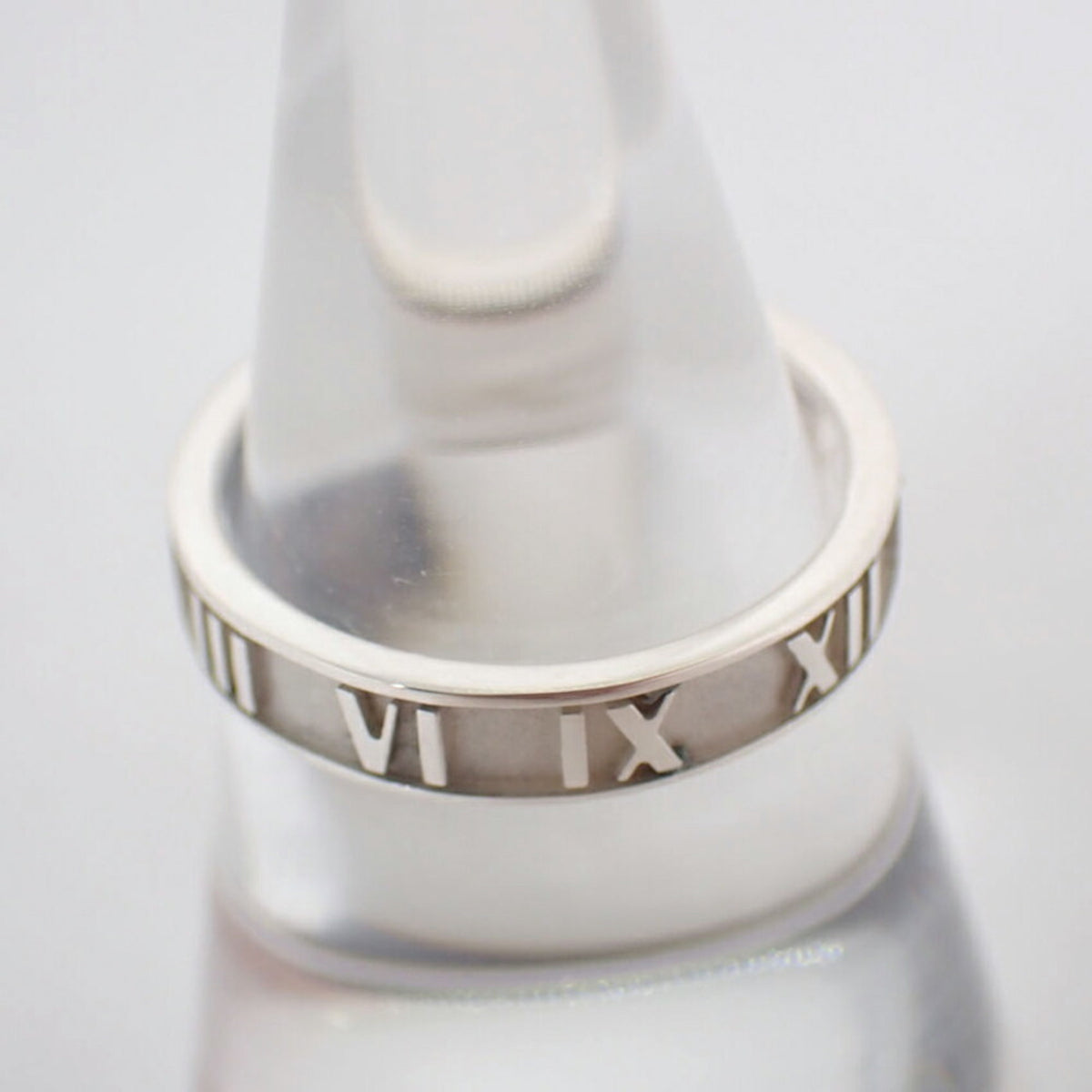 Tiffany Sterling Silver 925 Band Ring (Pre-Owned)