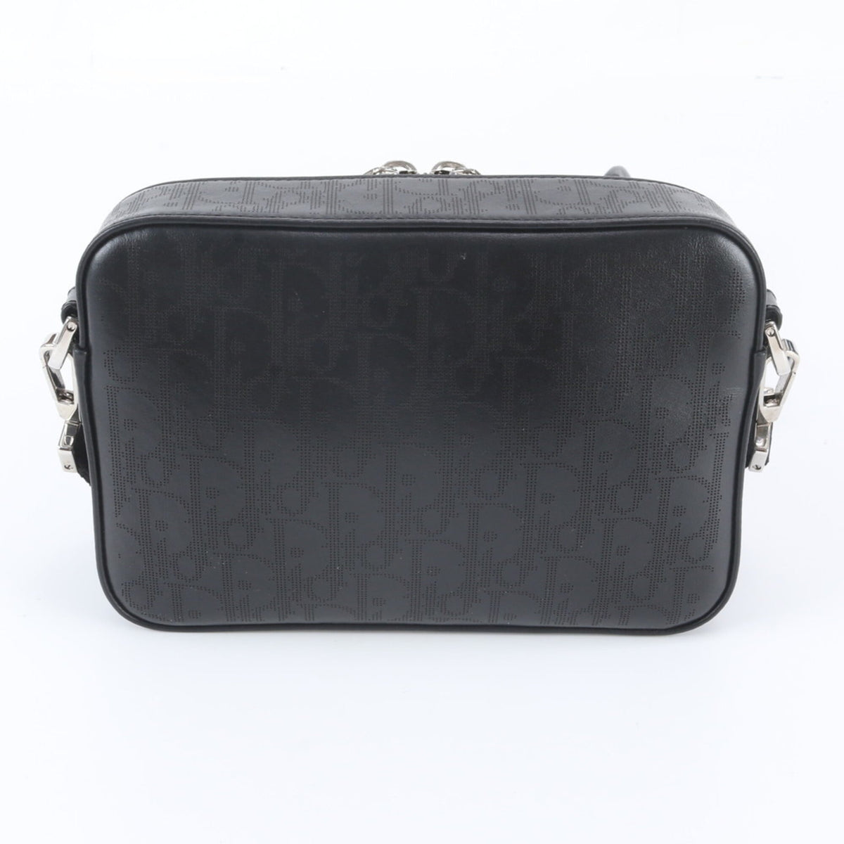 Christian Dior Black Leather Shoulder Bag (Pre-Owned)