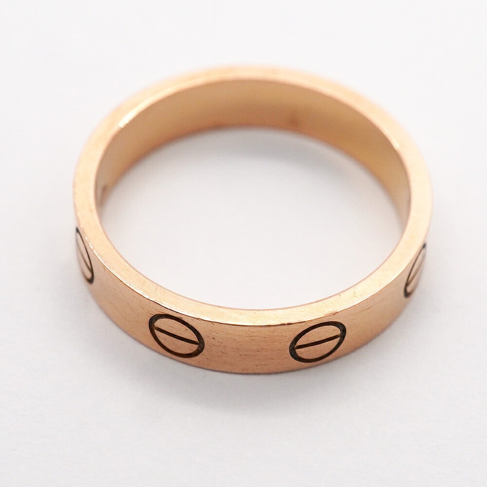 Cartier Pink Gold (18K) Band Ring (Pre-Owned)