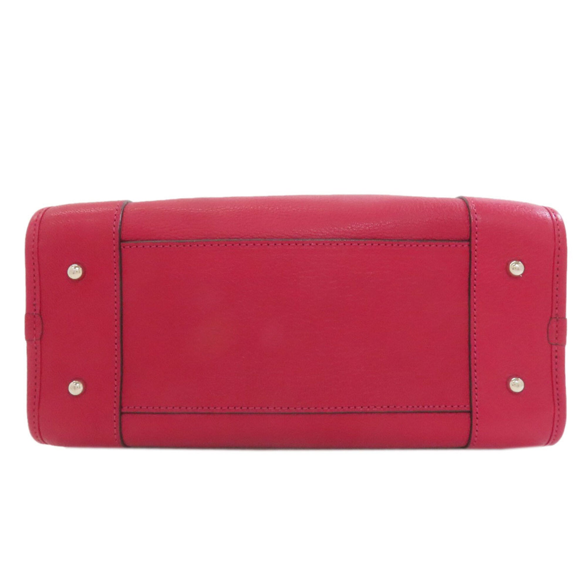 Loewe Red Color Leather Tote Bag (Pre-Owned)