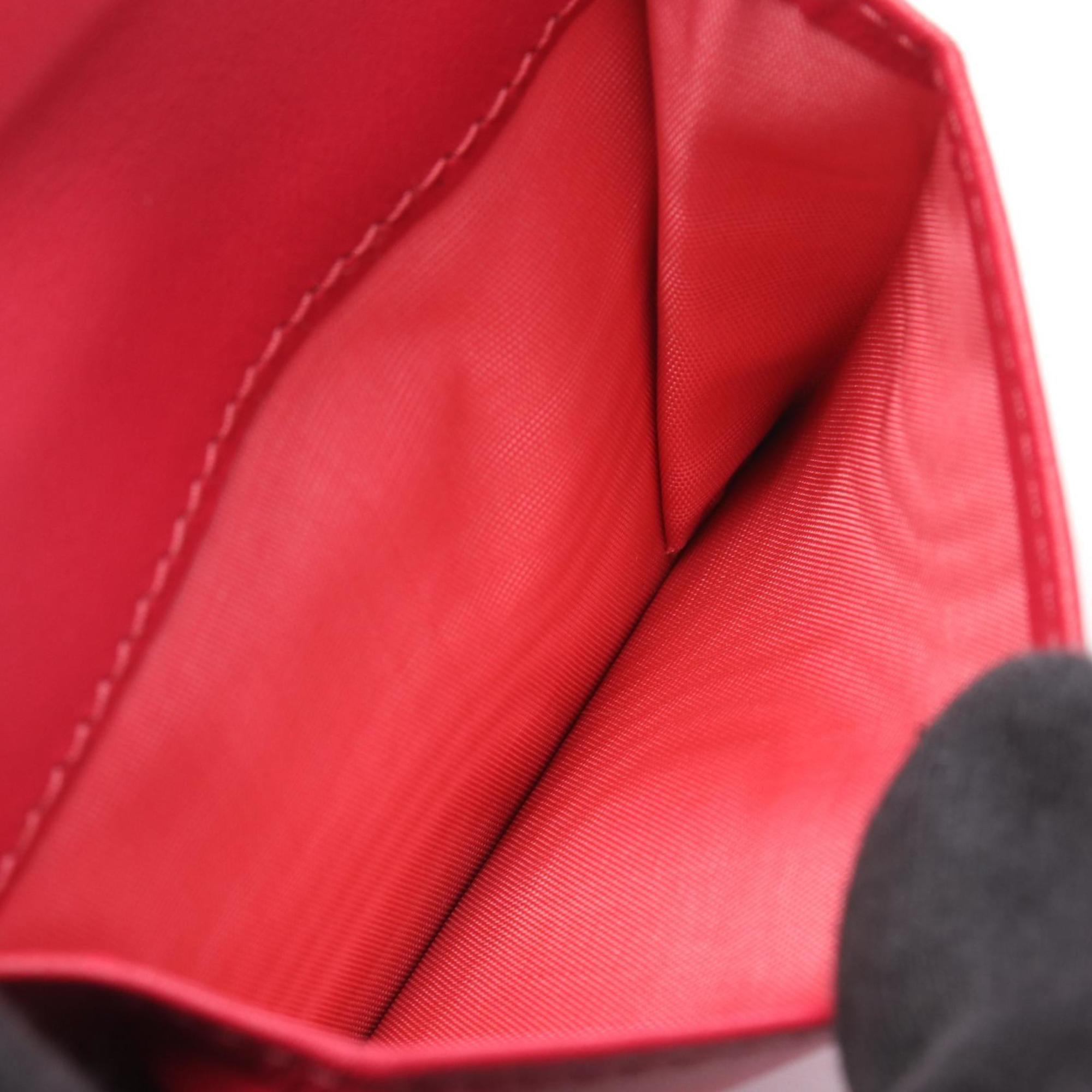 Prada Pink Leather Wallet (Bi-Fold) (Pre-Owned)