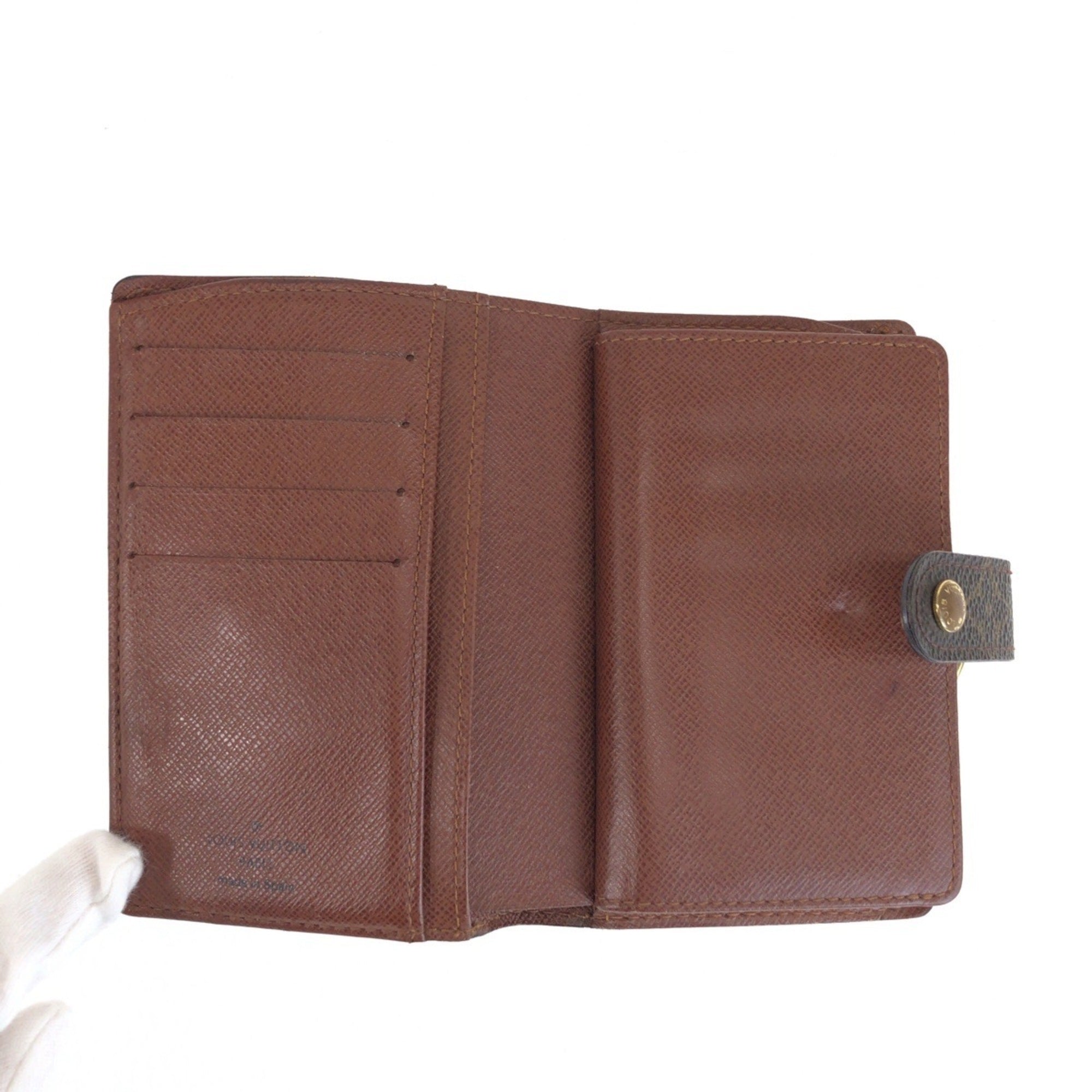 Louis Vuitton Brown Monogram Pvc Wallet (Bi-Fold) (Pre-Owned)
