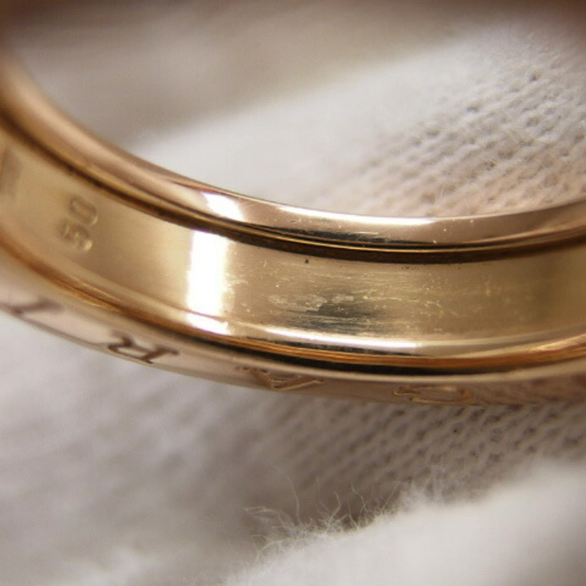 Bvlgari Pink Gold (18K) Band Ring (Pre-Owned)