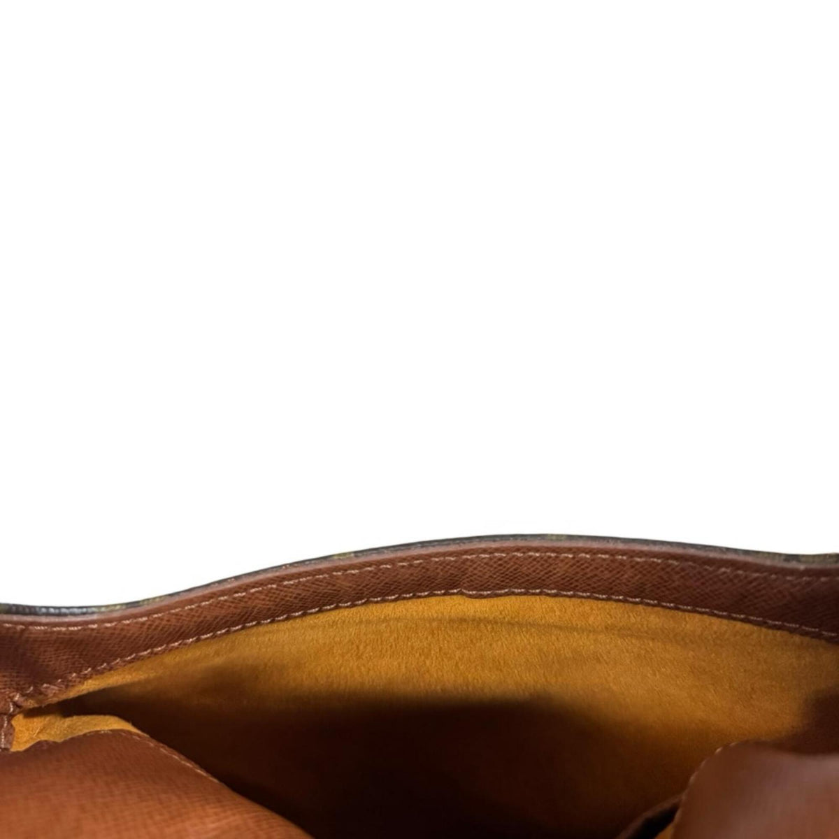 Louis Vuitton Brown Monogram Canvas Shoulder Bag (Pre-Owned)