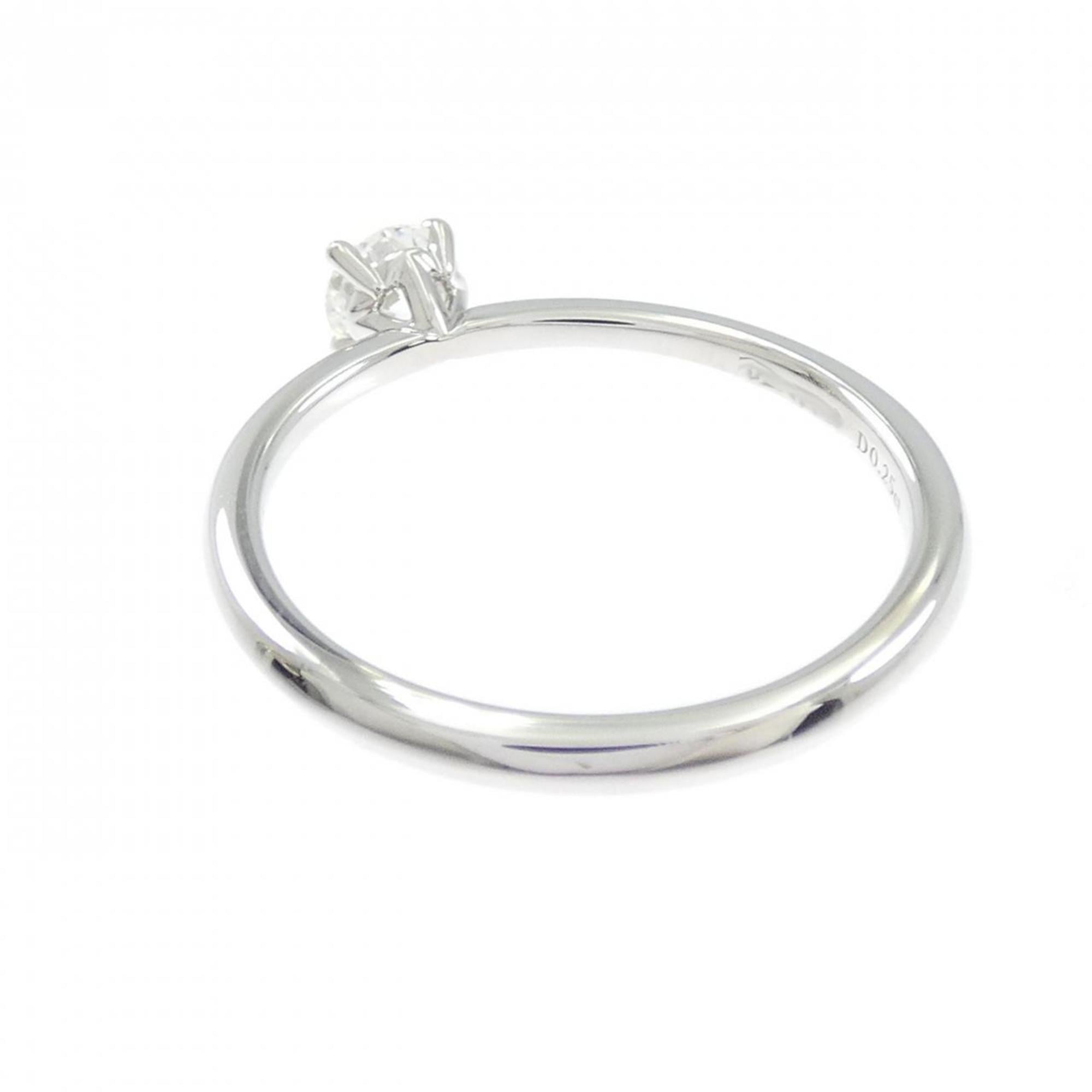 Tiffany Platinum Platinum 950 Band Ring (Pre-Owned)