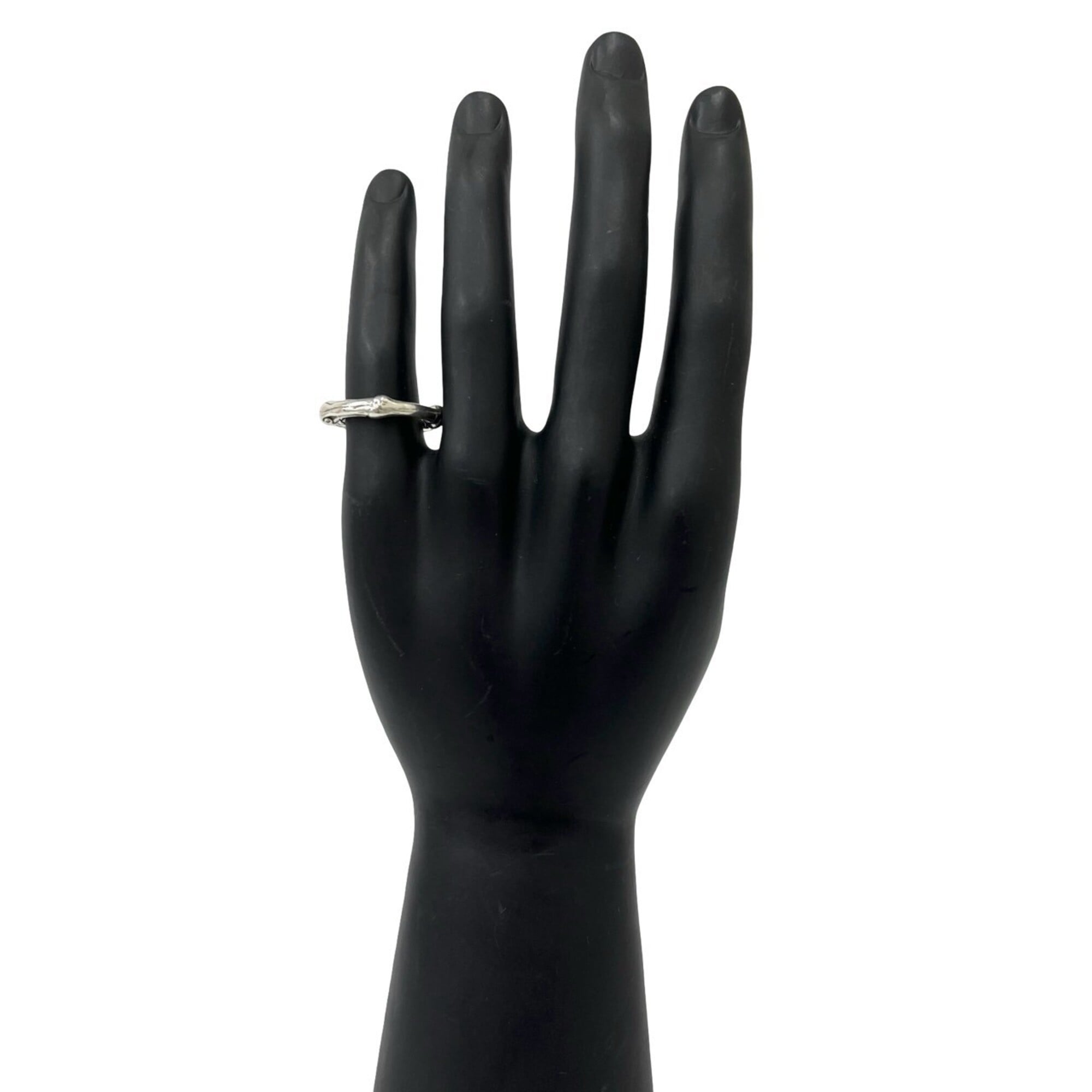 Tiffany Silver Silver 925 Band Ring (Pre-Owned)