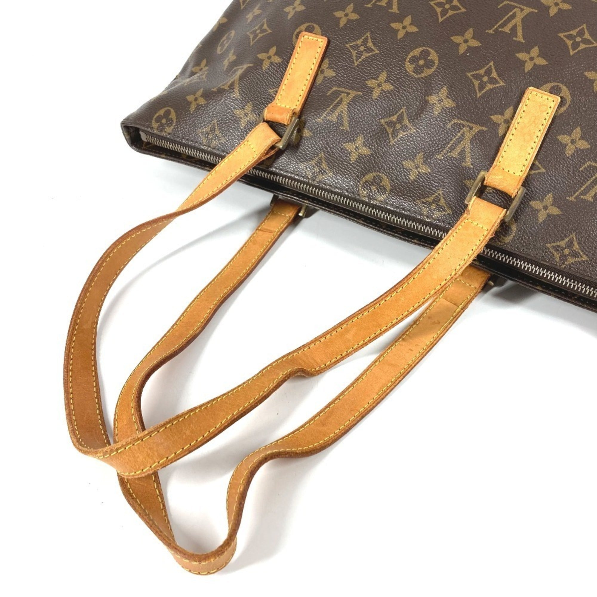 Louis Vuitton Brown Monogram Monogram Canvas Shoulder Bag Tote Bag (Pre-Owned)