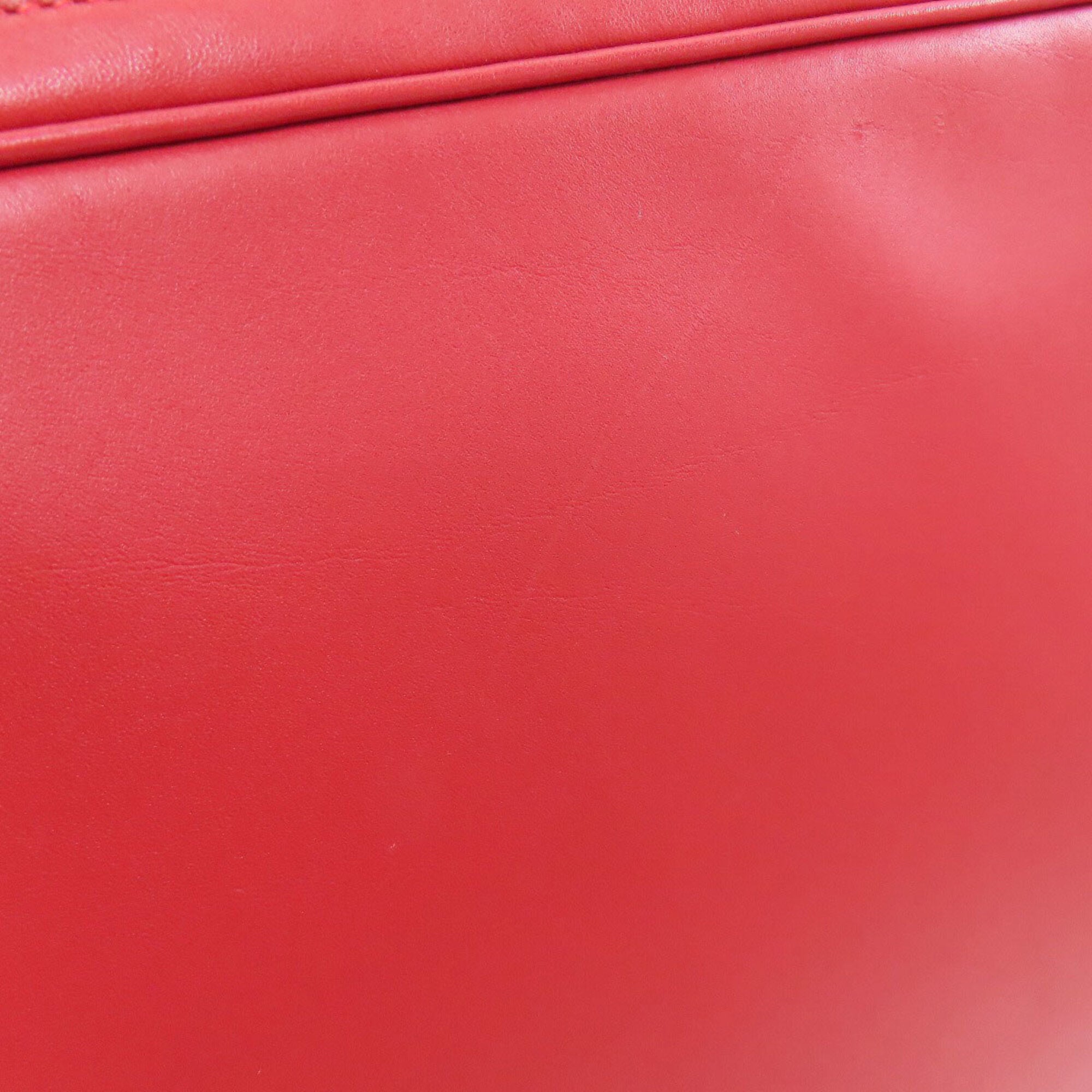 Coach Red Color Leather (Pre-Owned)