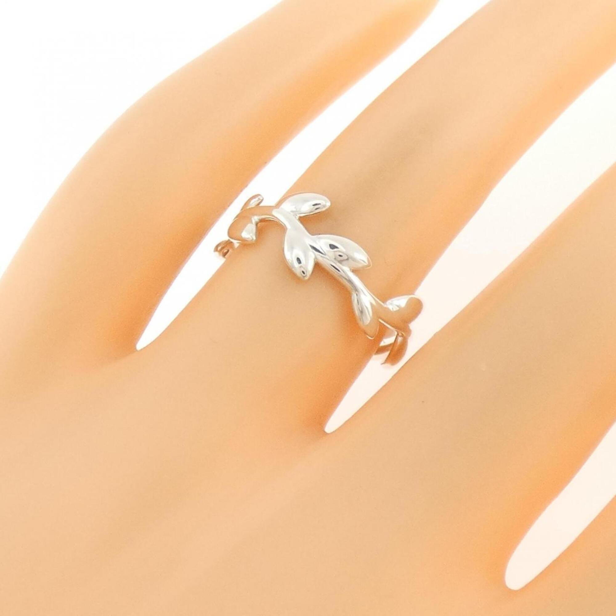 Tiffany Silver 925 Band Ring (Pre-Owned)