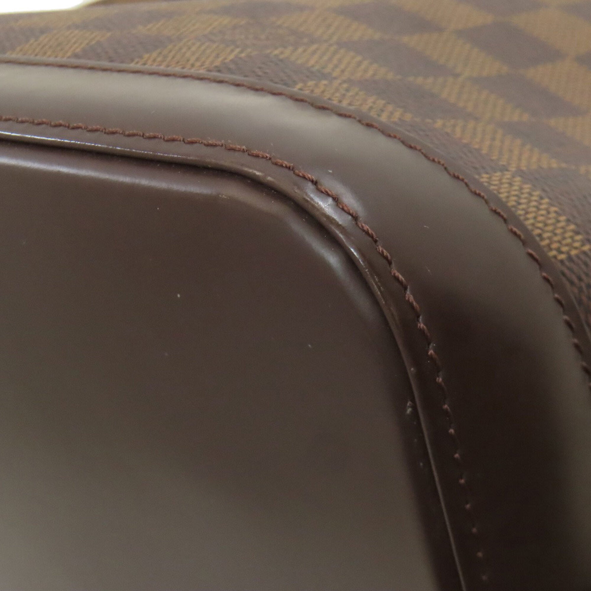 Louis Vuitton Brown Damier Canvas Handbag (Pre-Owned)