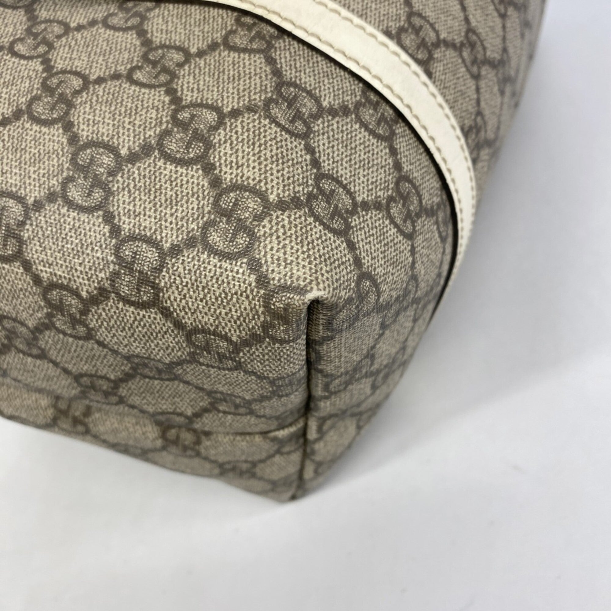 Gucci Brown Pvc Tote Bag (Pre-Owned)