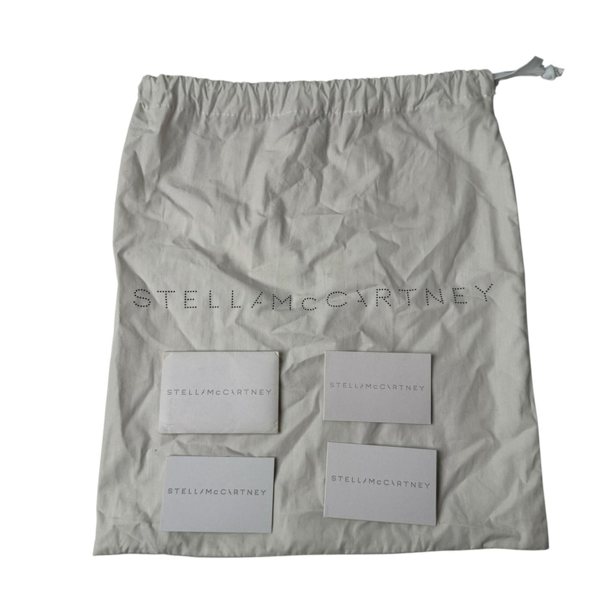 Stella Mccartney Black Leather Shoulder Bag (Pre-Owned)