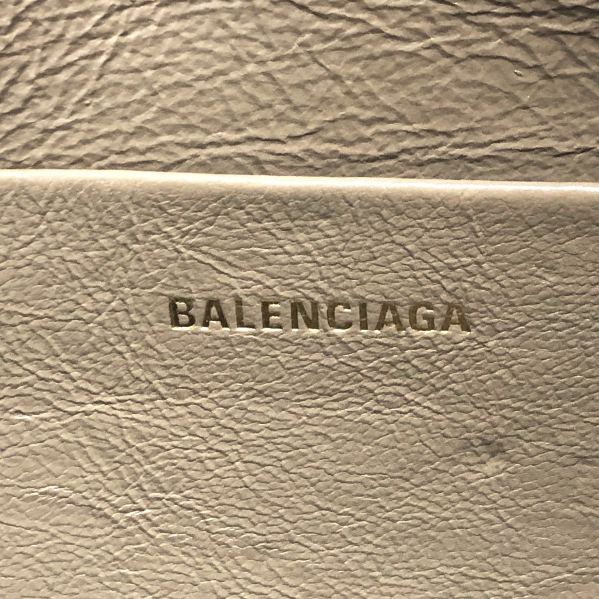Balenciaga Brown Leather Clutch Bag (Pre-Owned)