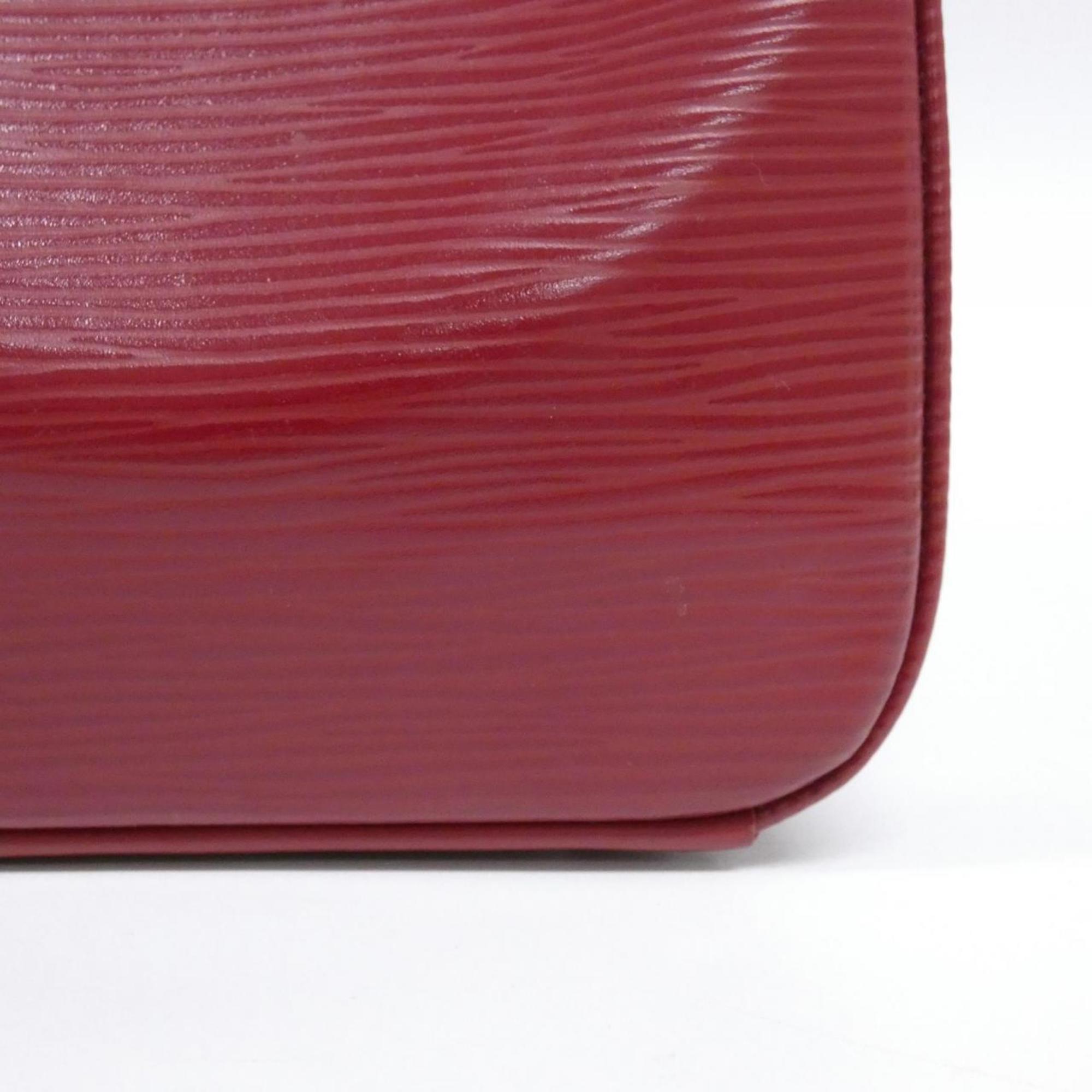 Louis Vuitton Ruby Leather Handbag (Pre-Owned)