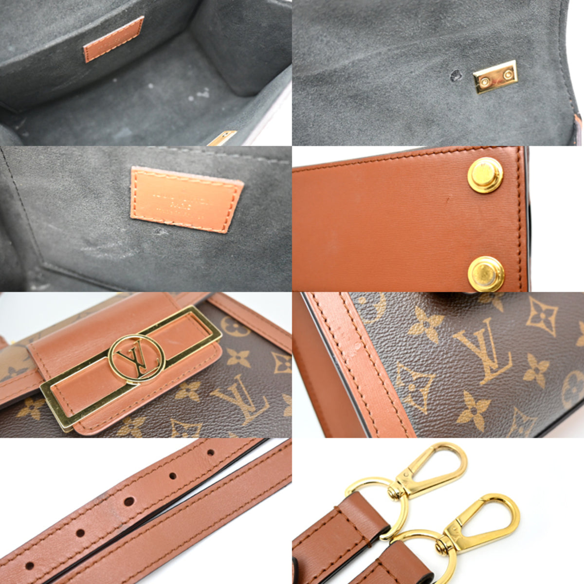 Louis Vuitton Brown Monogram Monogram Reverse Monogram Shoulder Bag (Pre-Owned)