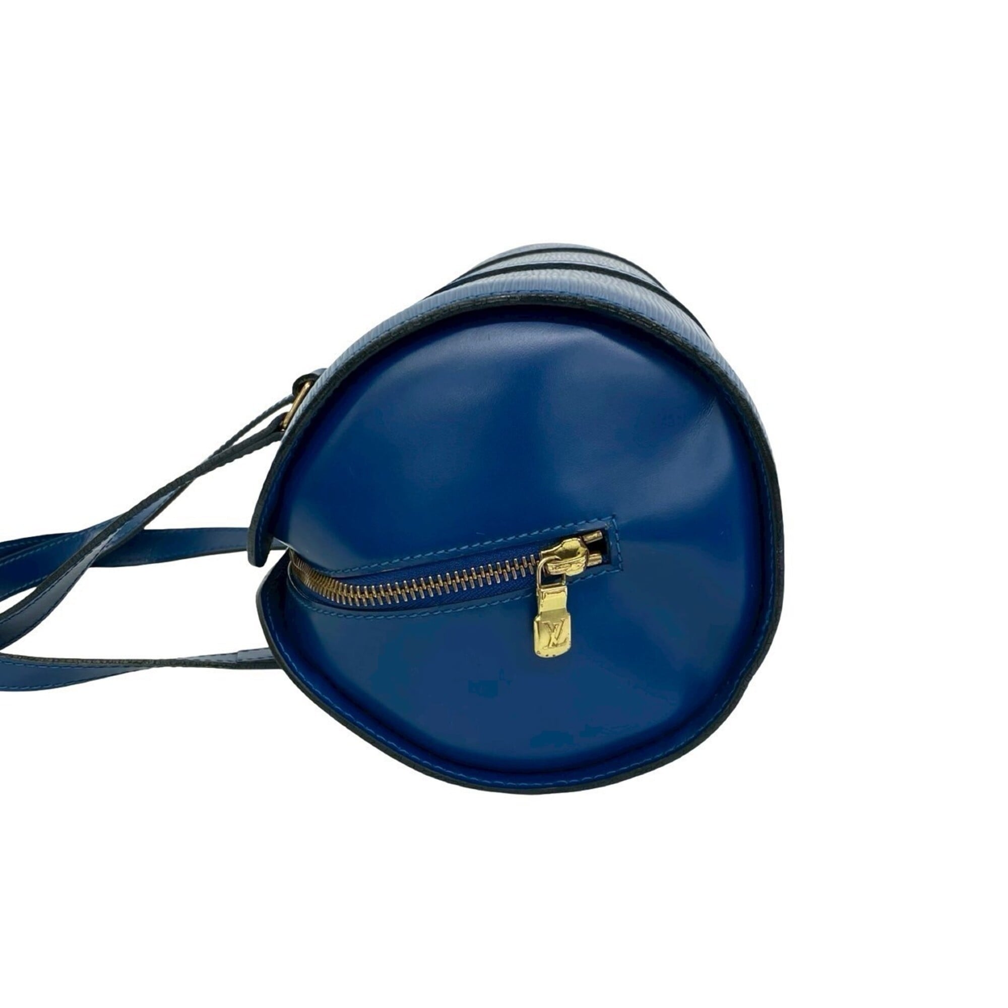 Louis Vuitton Blue Leather Handbag (Pre-Owned)