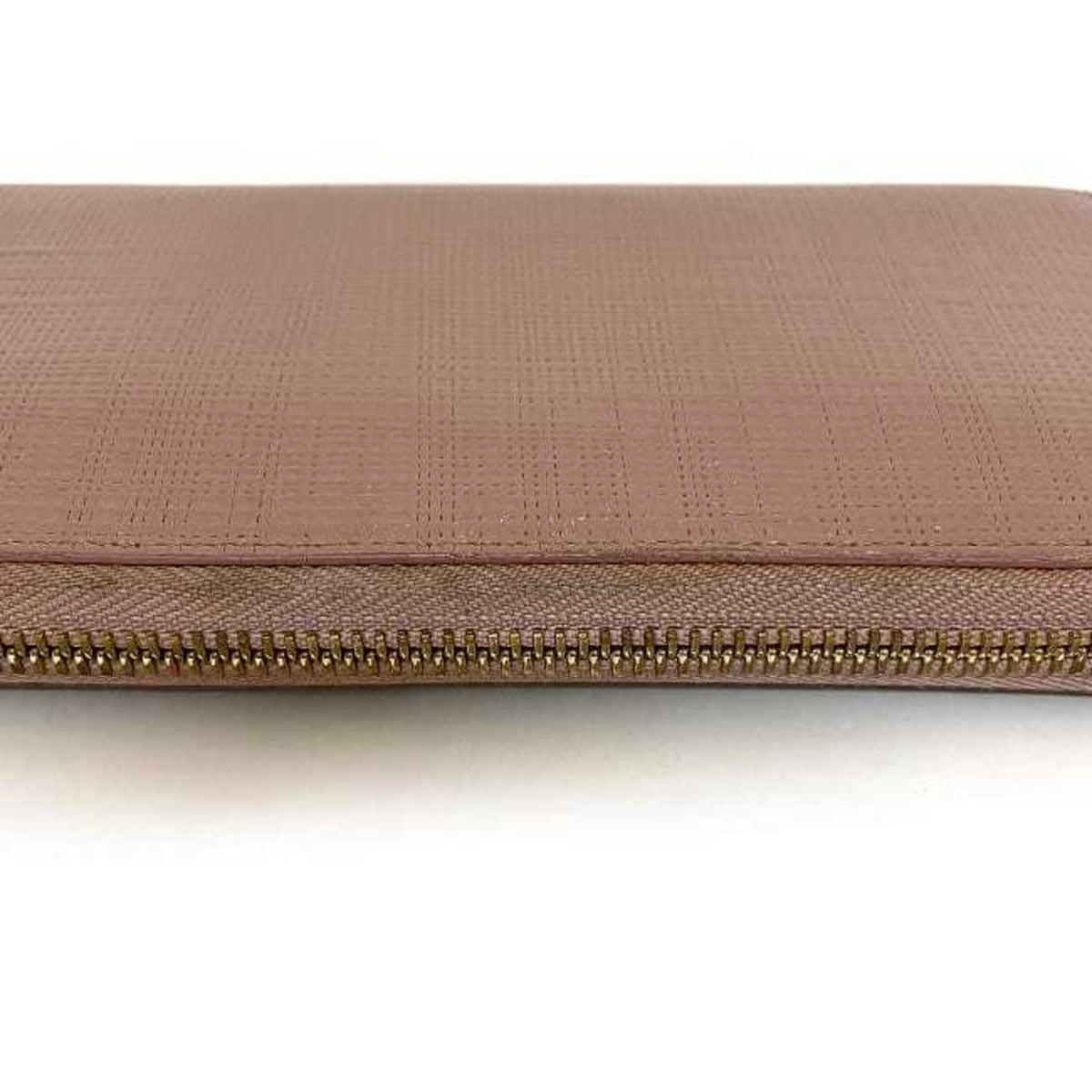 Loewe Pink Linen Long Wallet (Bi-Fold) (Pre-Owned)