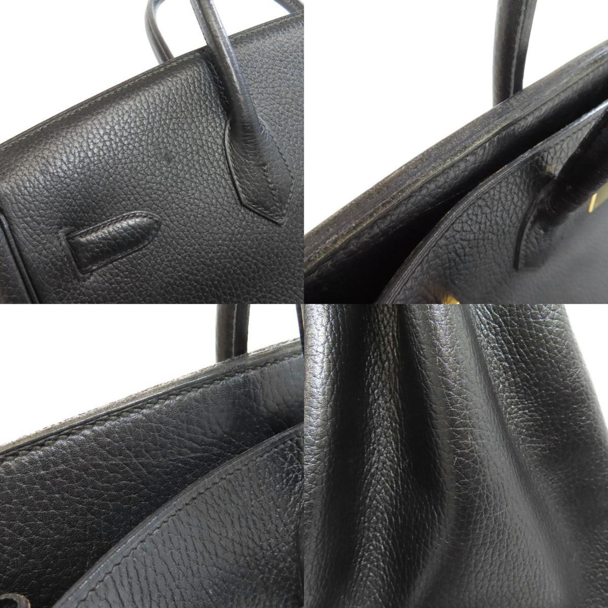 Hermes Birkin Black Ardennes Leather Handbag (Pre-Owned)