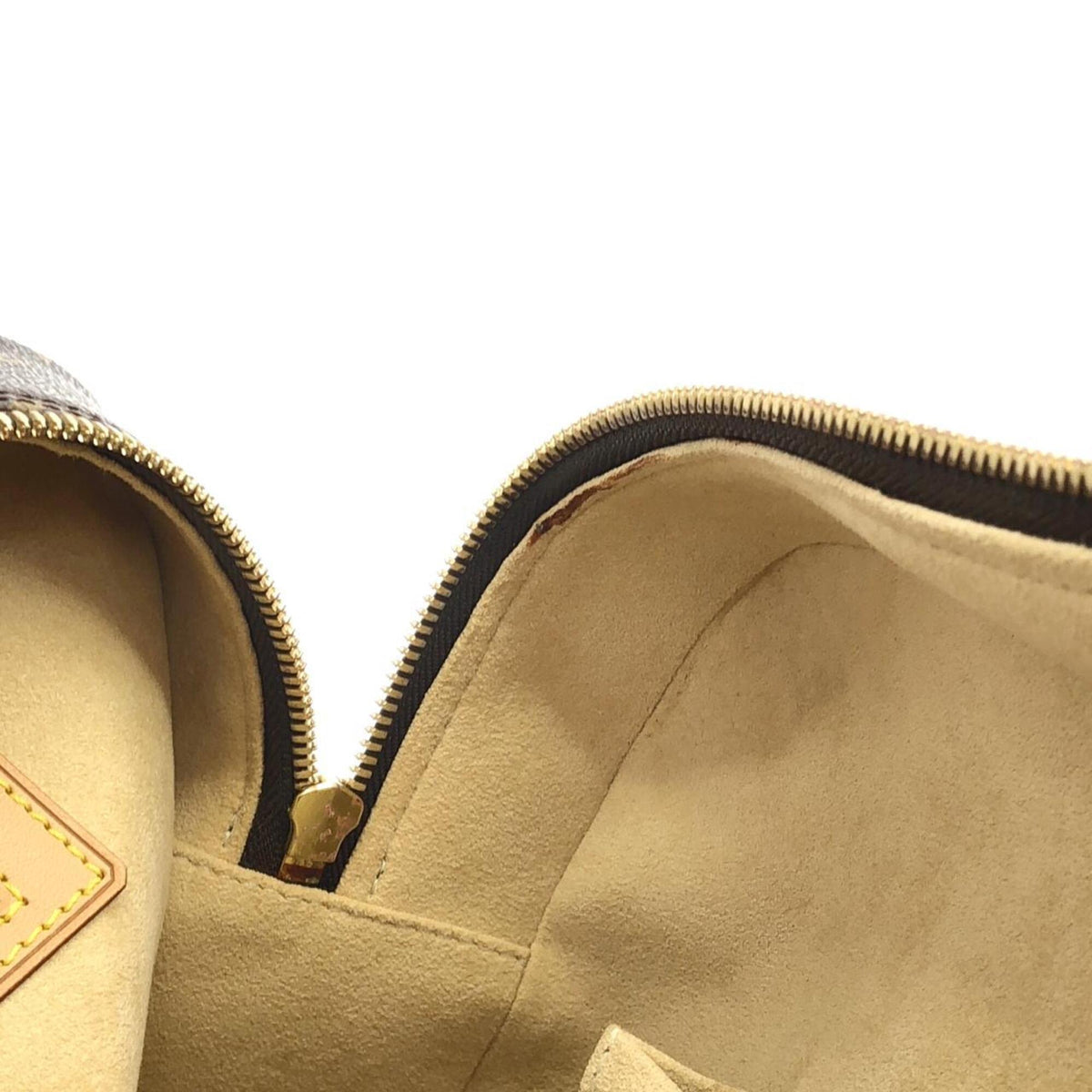 Louis Vuitton Monogram Marron Coated Canvas Shoulder Bag (Pre-Owned)