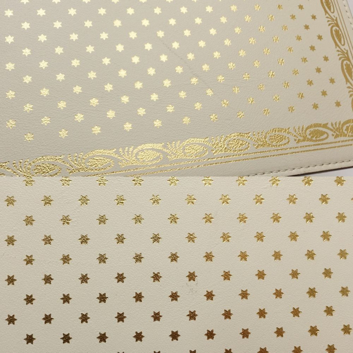 Gucci Ivory Leather Clutch Bag (Pre-Owned)