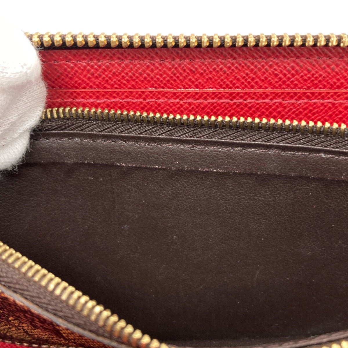Louis Vuitton Damier Canvas Ebene Damier Canvas Coin Purse/Coin Case (Pre-Owned)