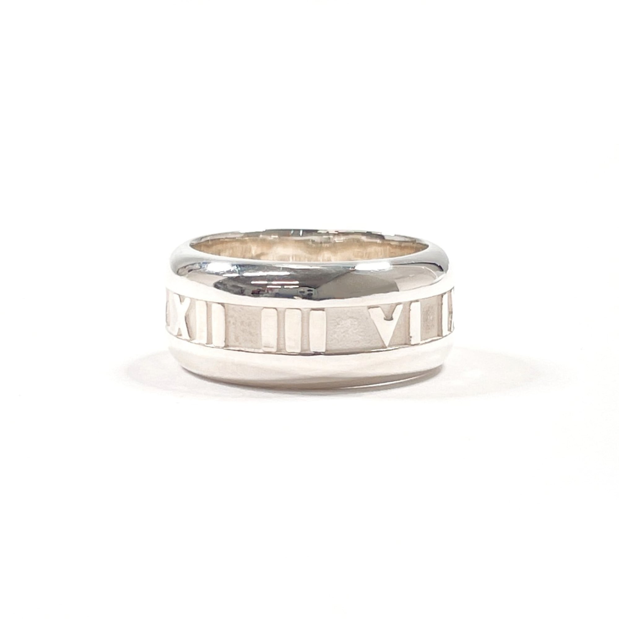 Tiffany Silver Silver 925 Band Ring (Pre-Owned)