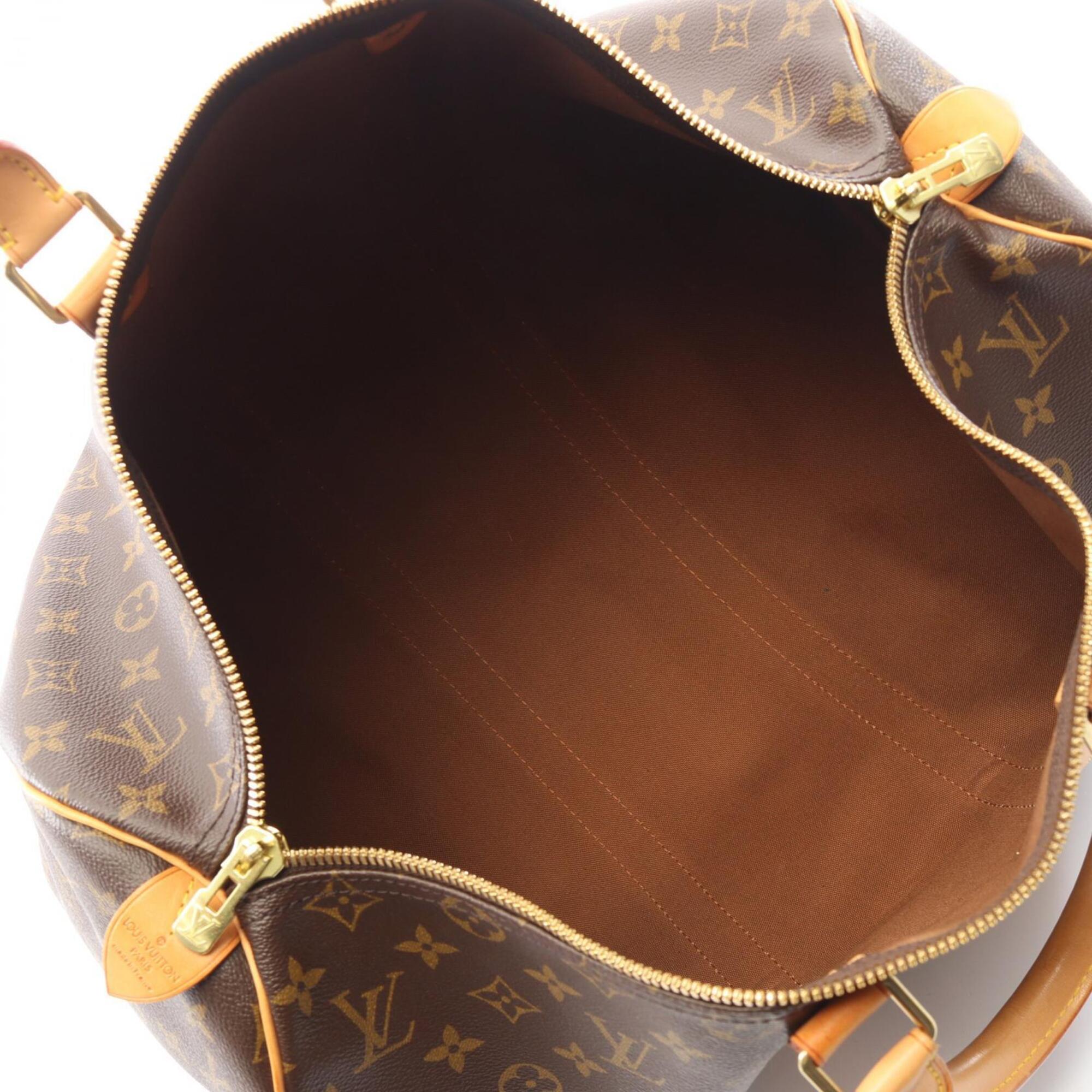 Louis Vuitton Brown Monogram Monogram Boston Bag Handbag (Pre-Owned)