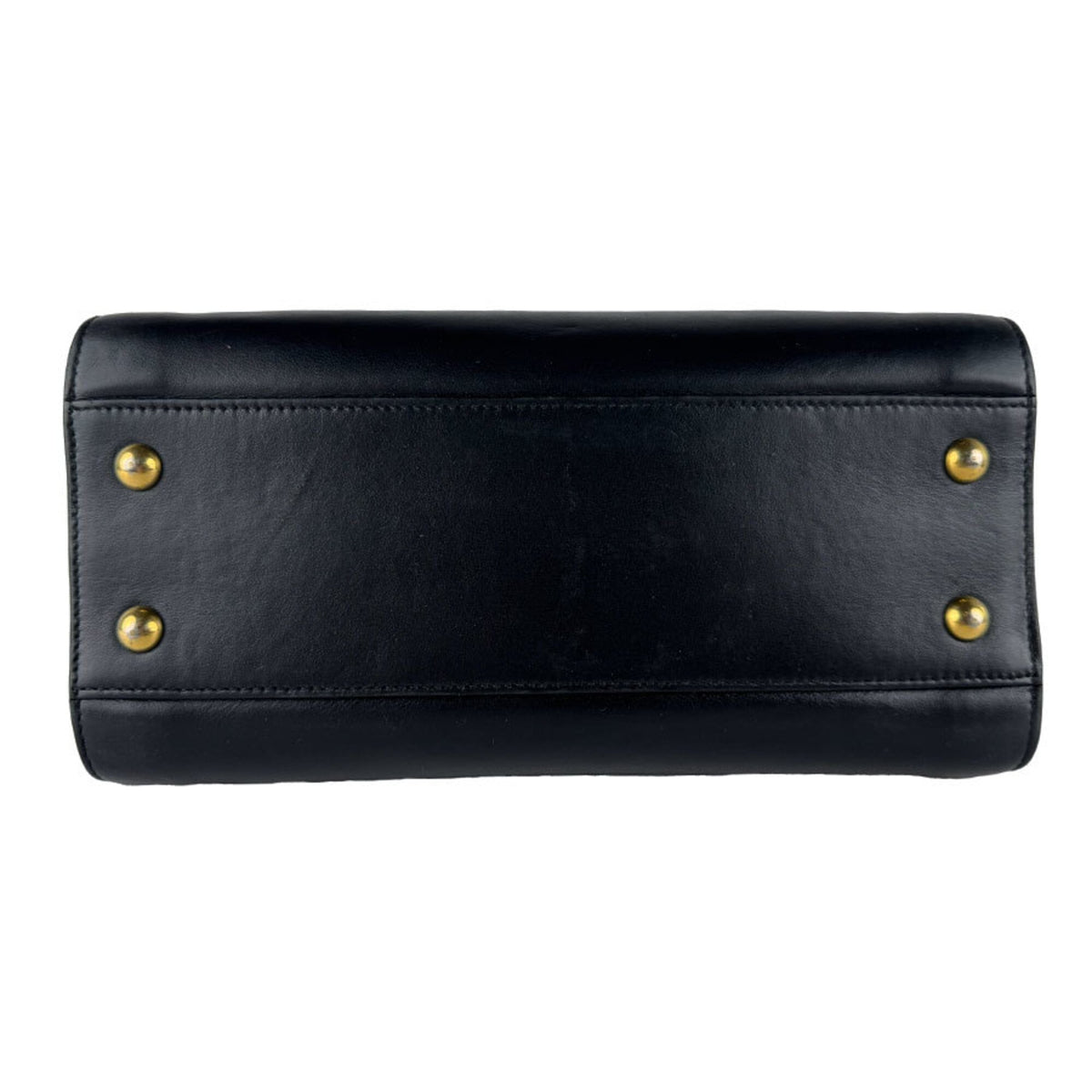 Saint Laurent Black Leather Handbag (Pre-Owned)