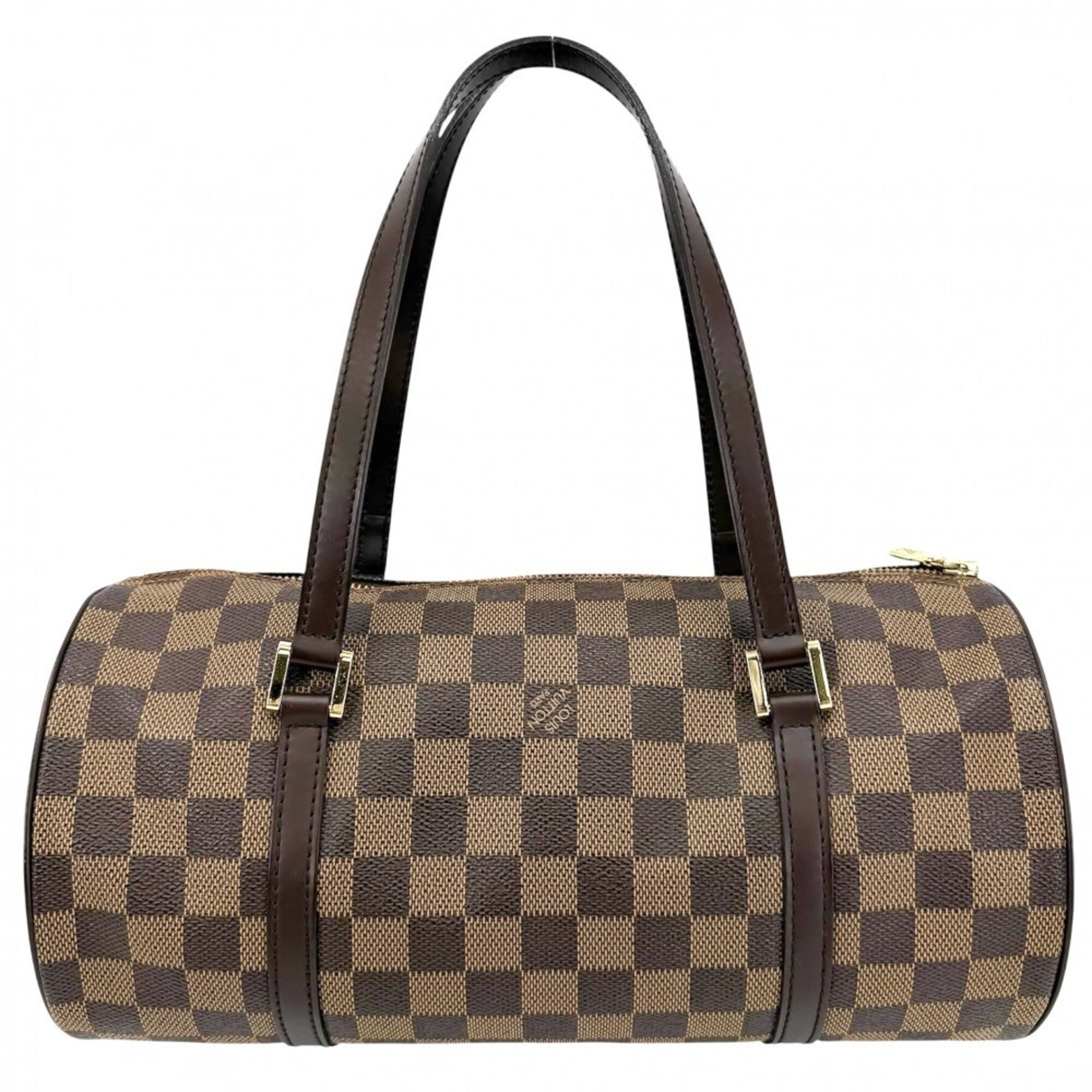 Louis Vuitton Brown Damier Canvas Handbag (Pre-Owned)