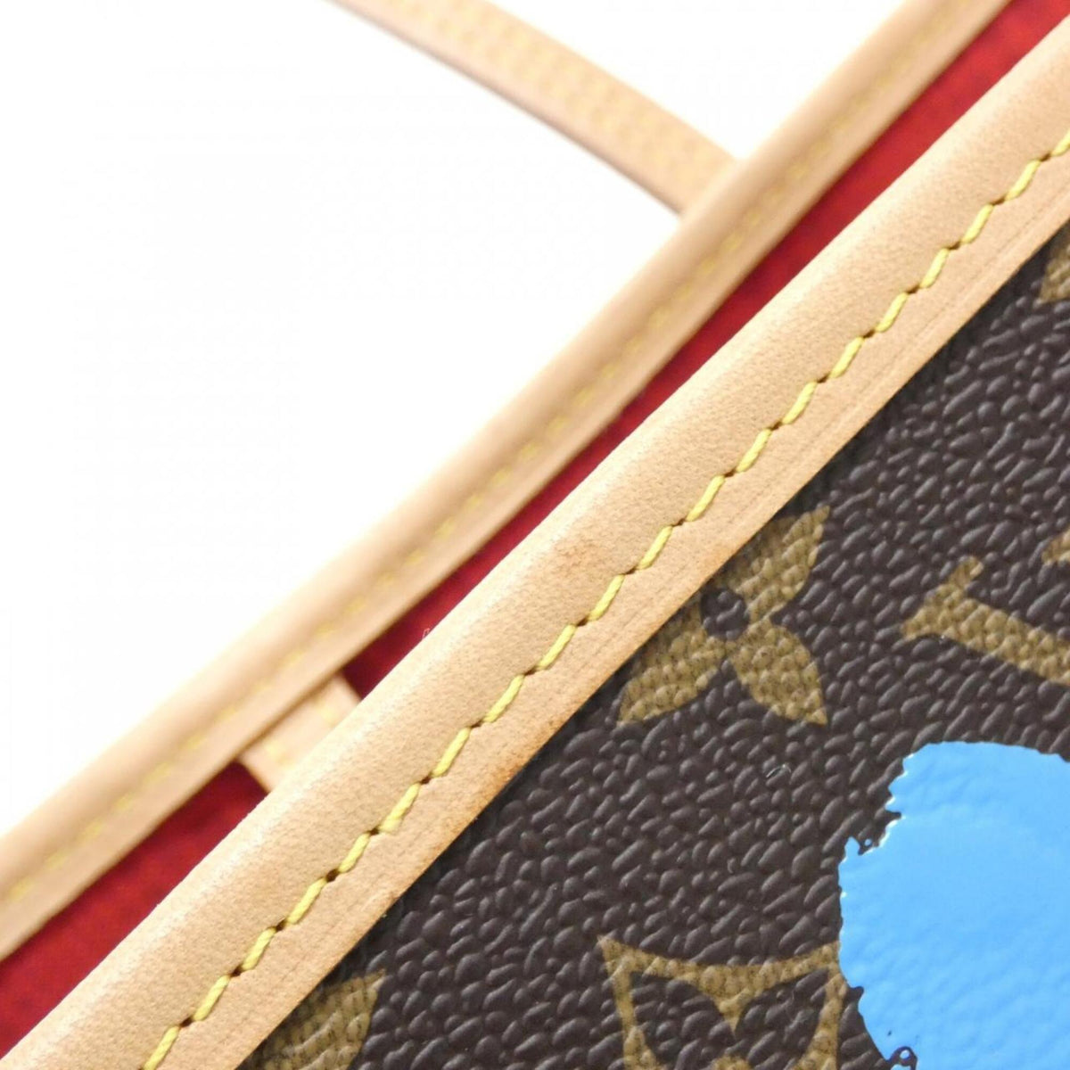 Louis Vuitton Brown Multi-Color Coated Canvas Handbag (Pre-Owned)