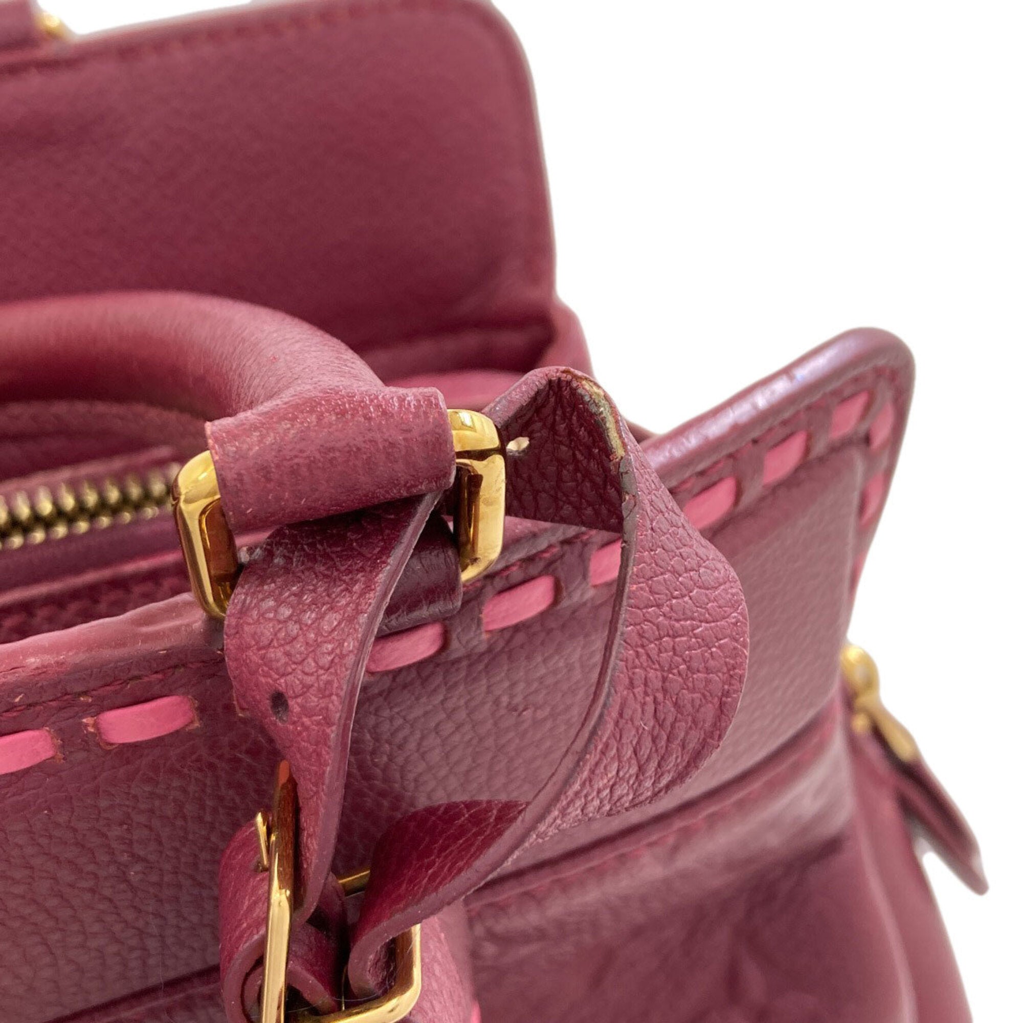 Louis Vuitton Raisin Monogram Empreinte Handbag (Pre-Owned)