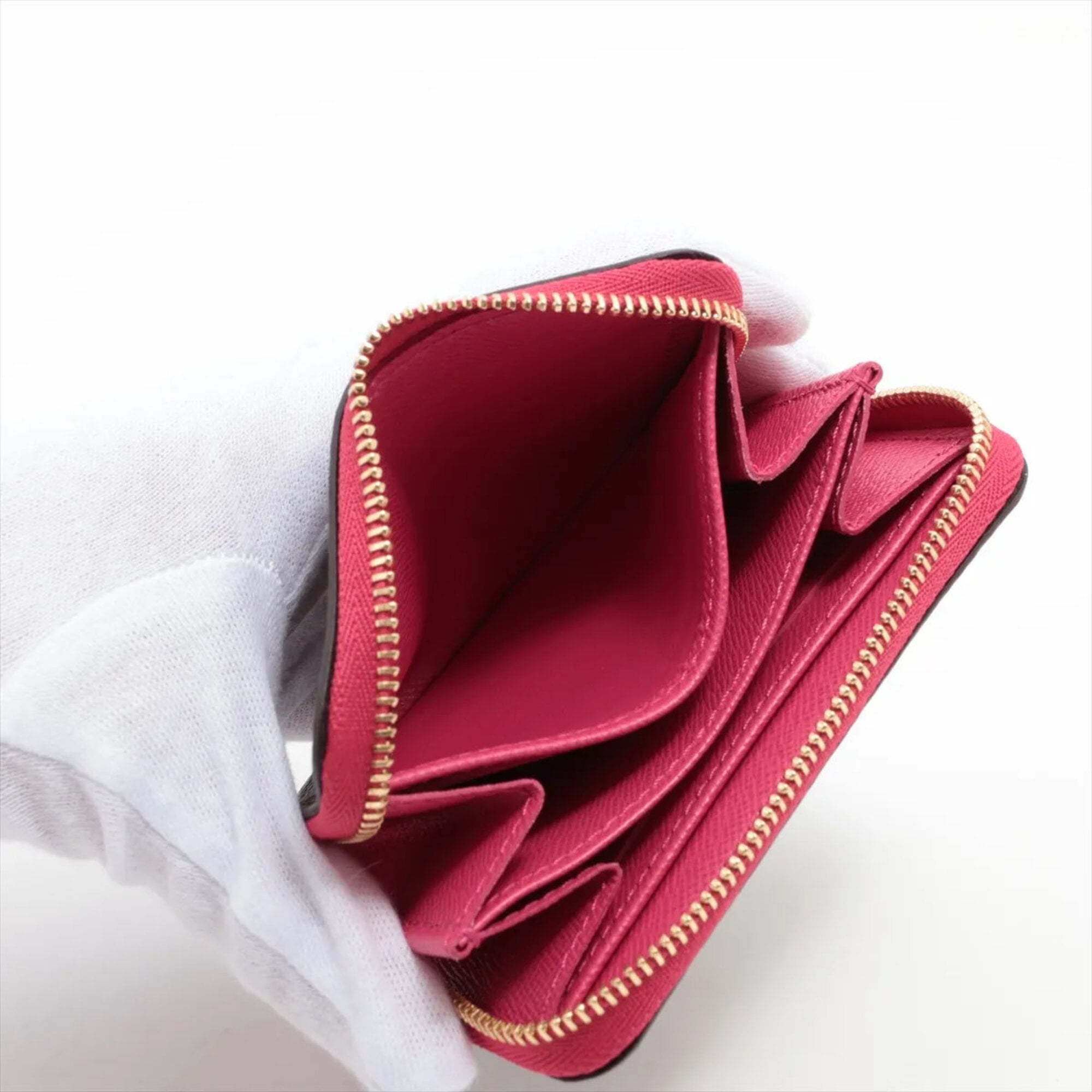 Louis Vuitton Monogram Brown Monogram Pink Monogram Coin Purse/Coin Case (Pre-Owned)